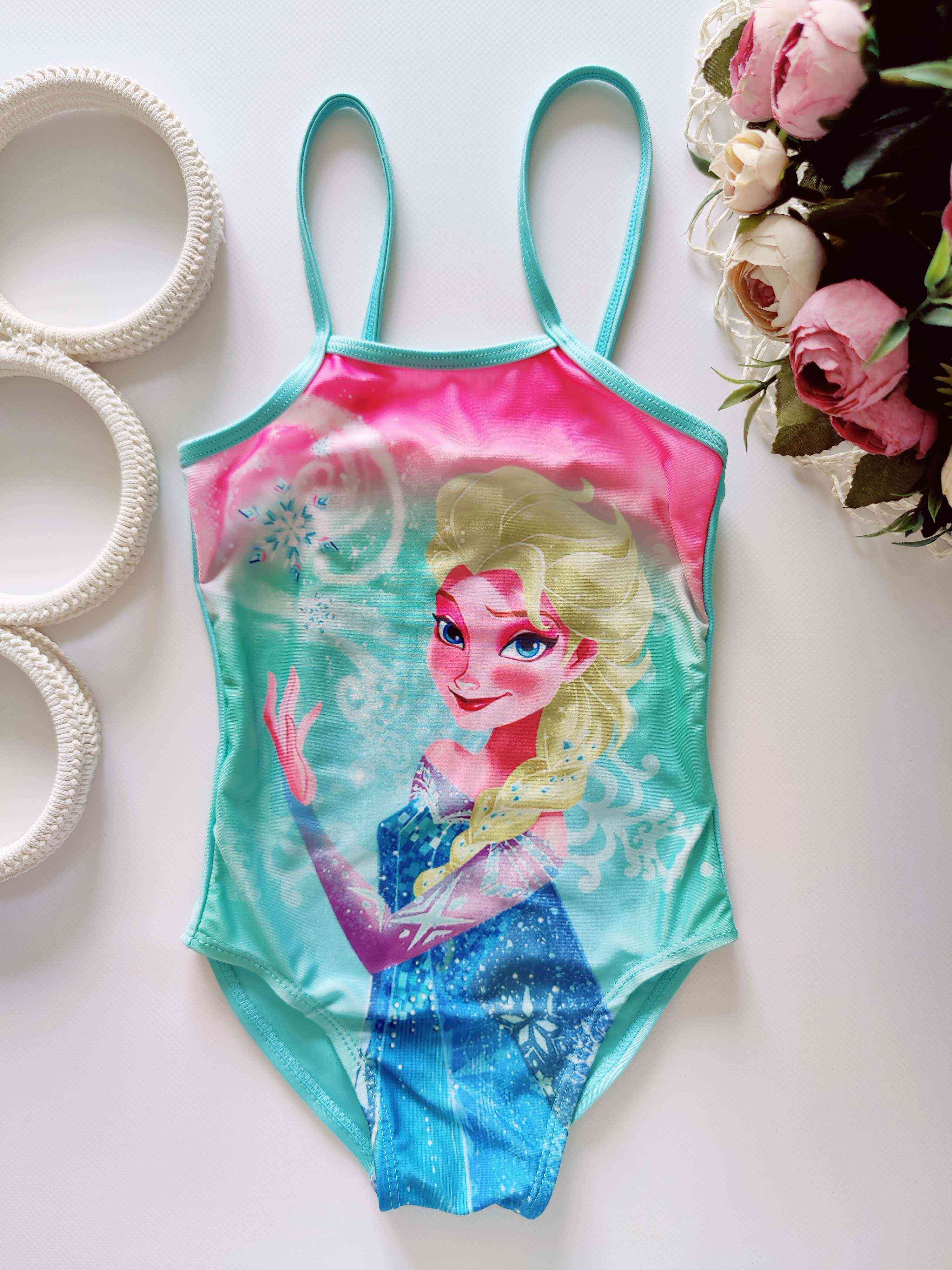 2,3 года, рост 92,98 Купальник с эльзой