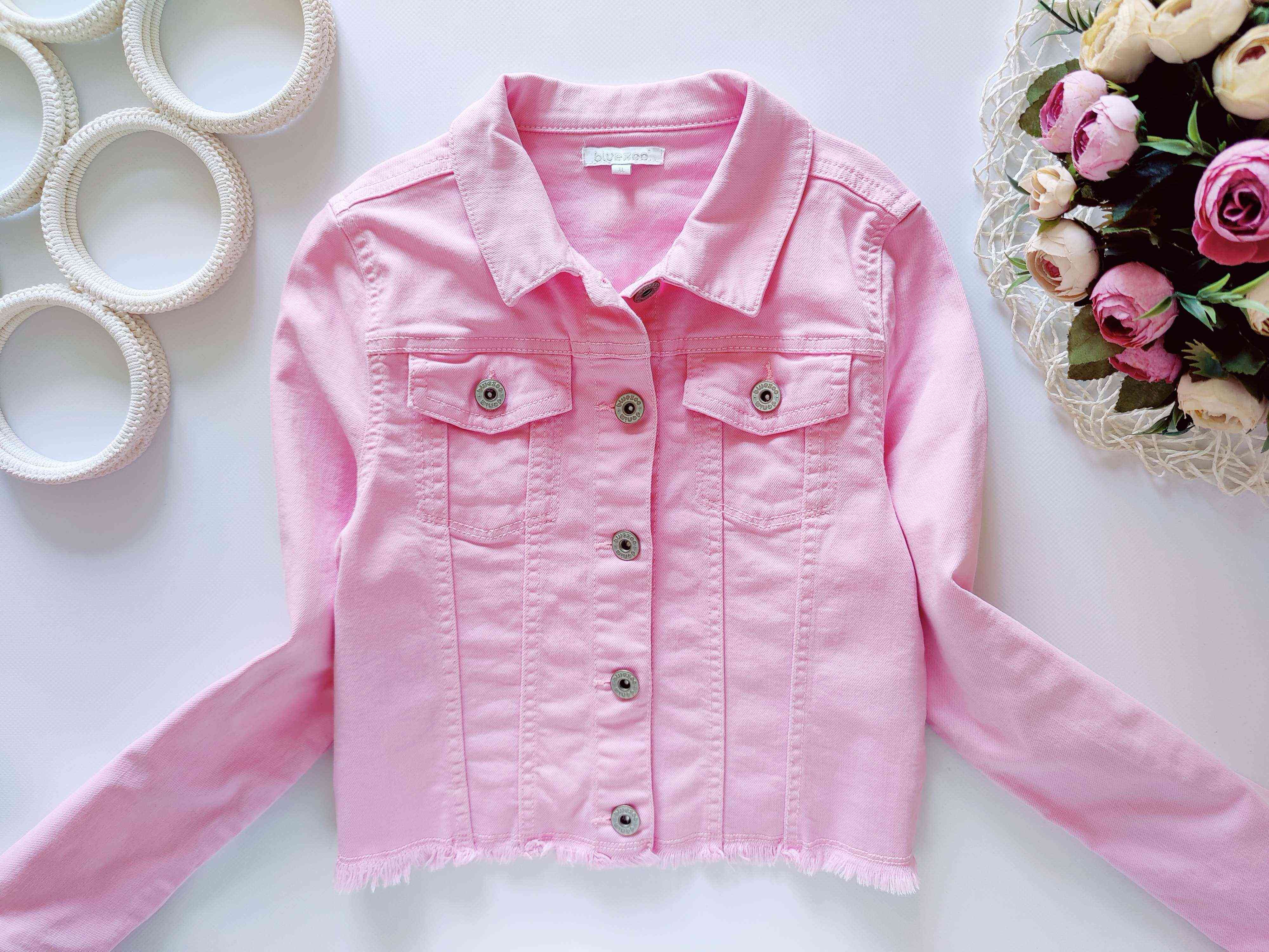 11 лет, рост 146 Джинсовка для девочки