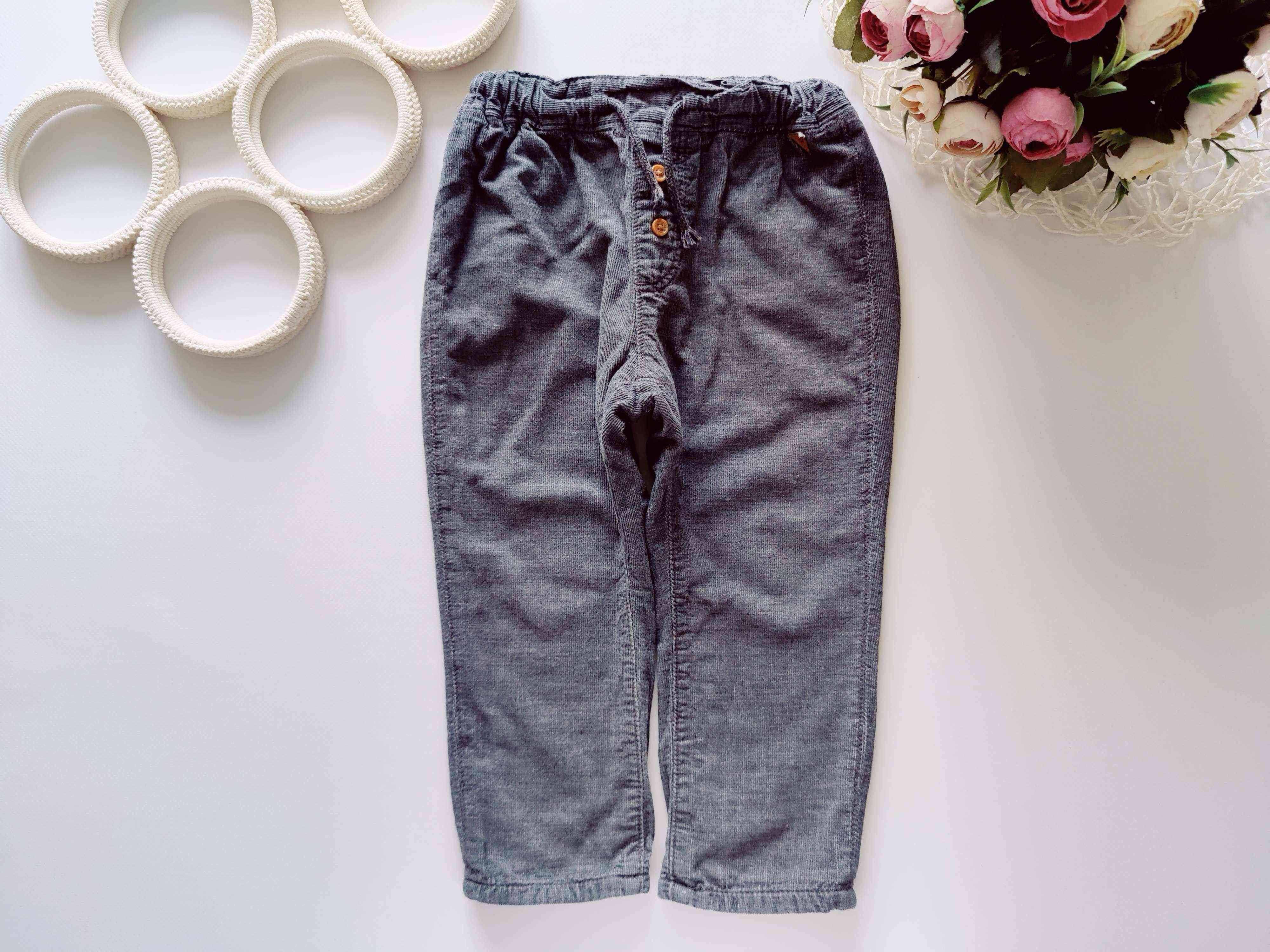 2 года, рост 92 Вельветовые штаны на подкладке