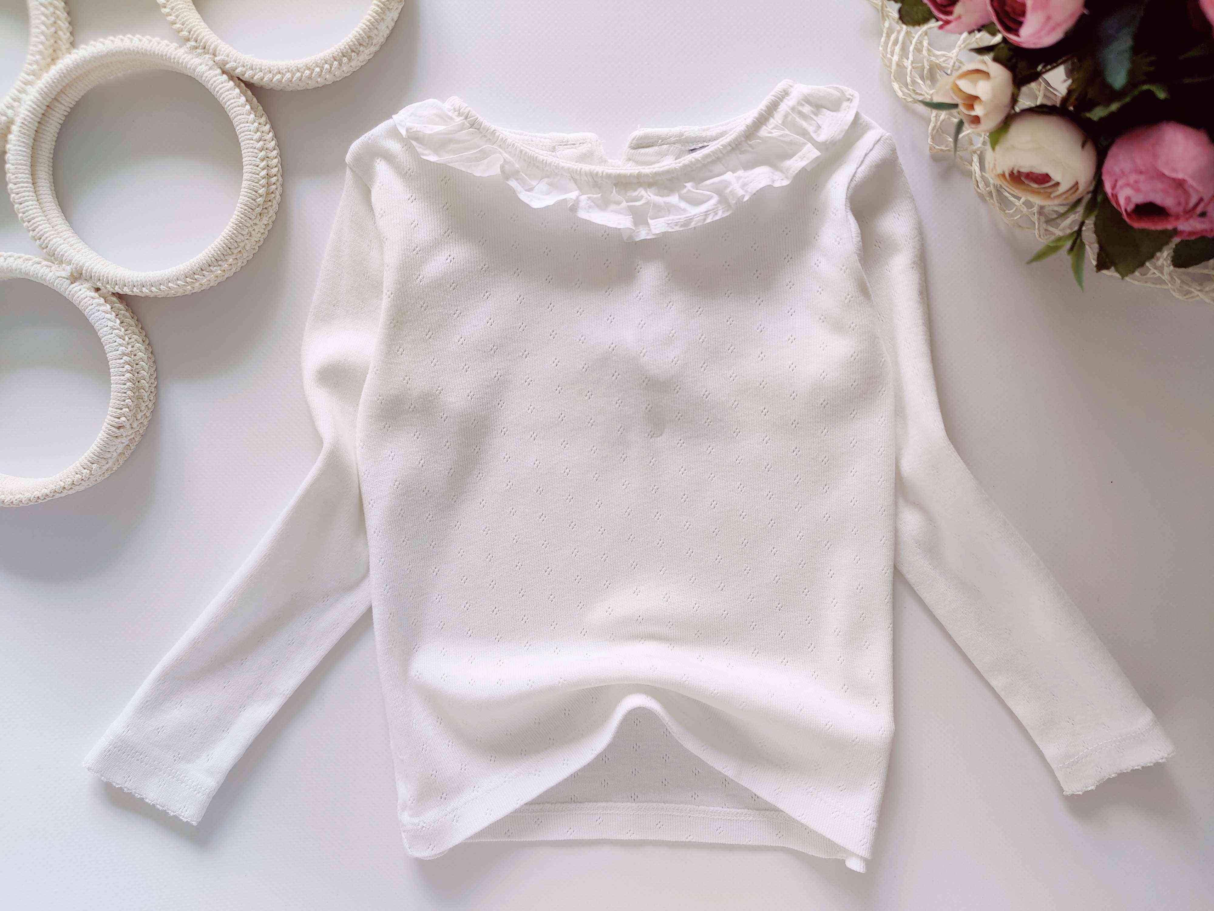 12,18 міс, зріст 86 Білий реглан