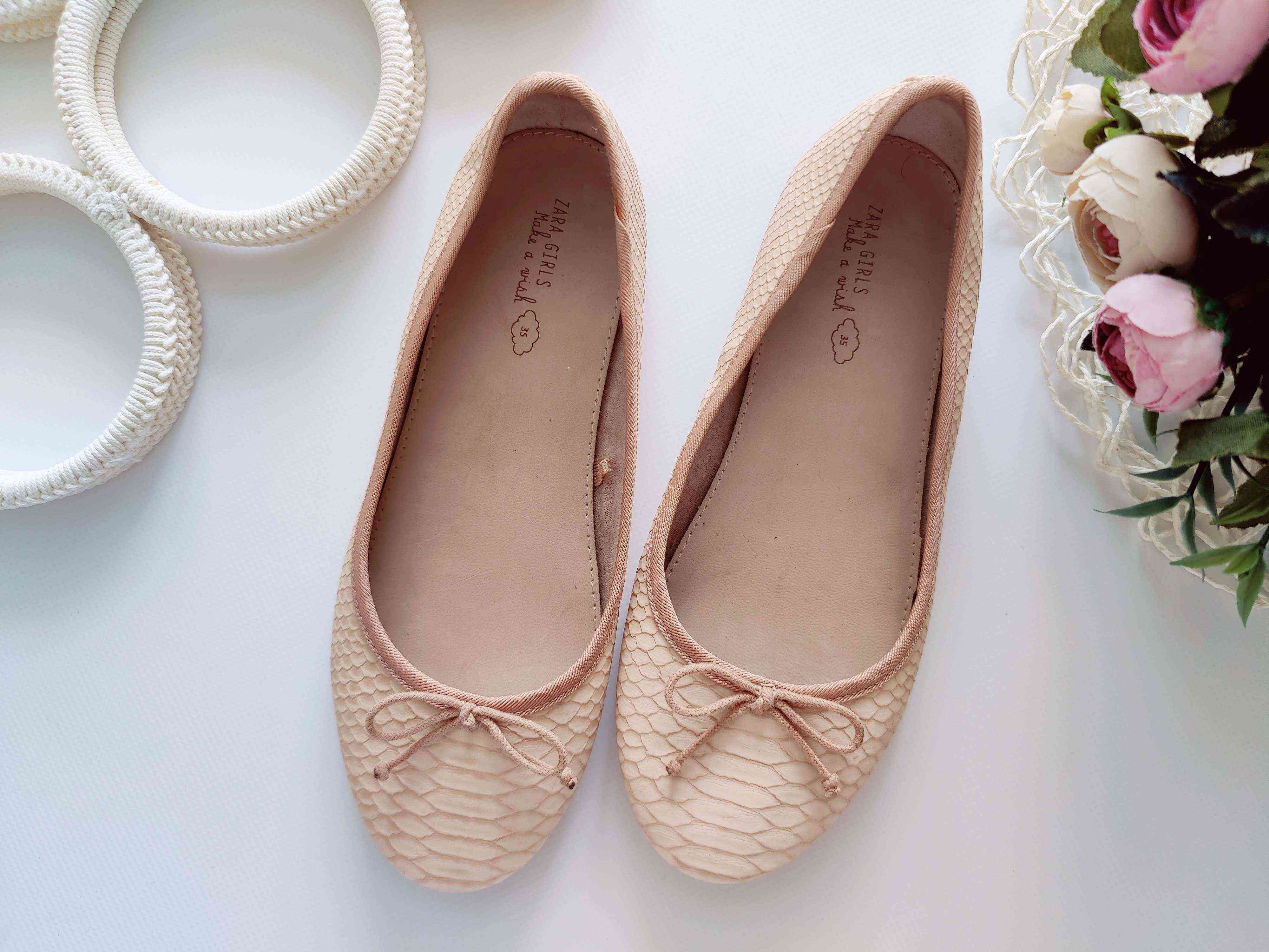 34-35 (22 см) Гарні балетки