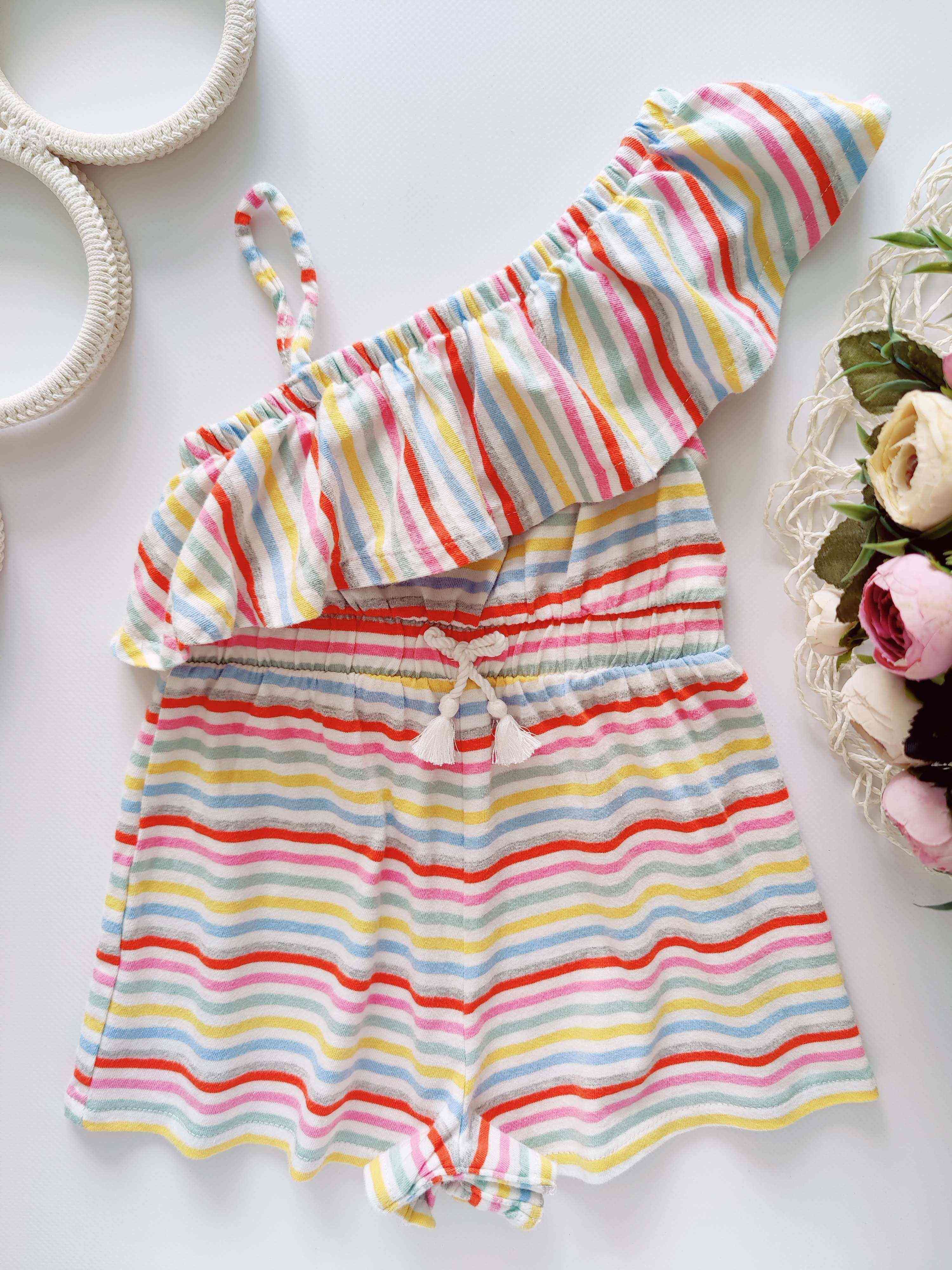 12,18 мес, рост 80,86 Ромпер для девочки