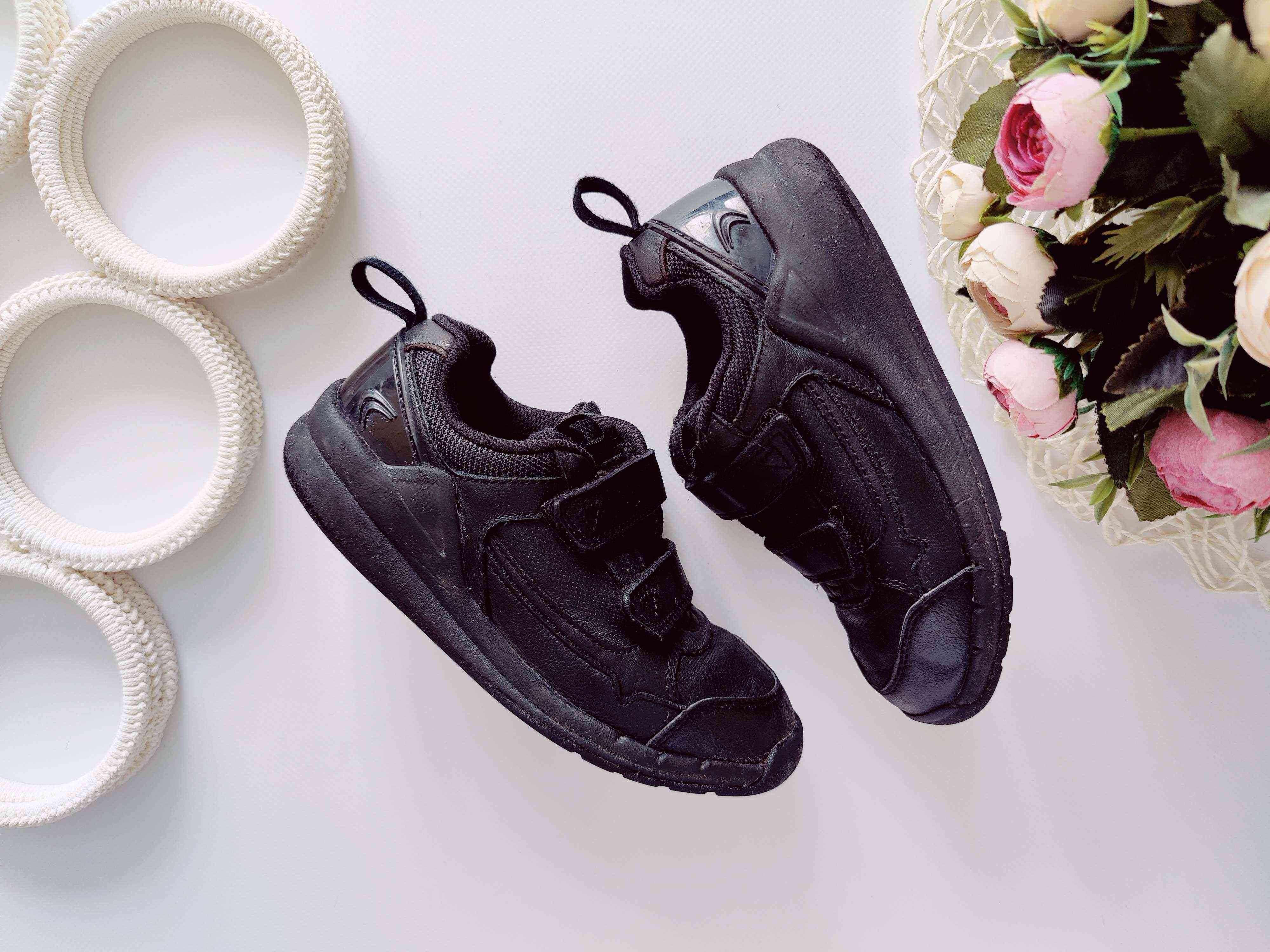 30-31 (19,5 см) Шкіряні кросівки на липучці