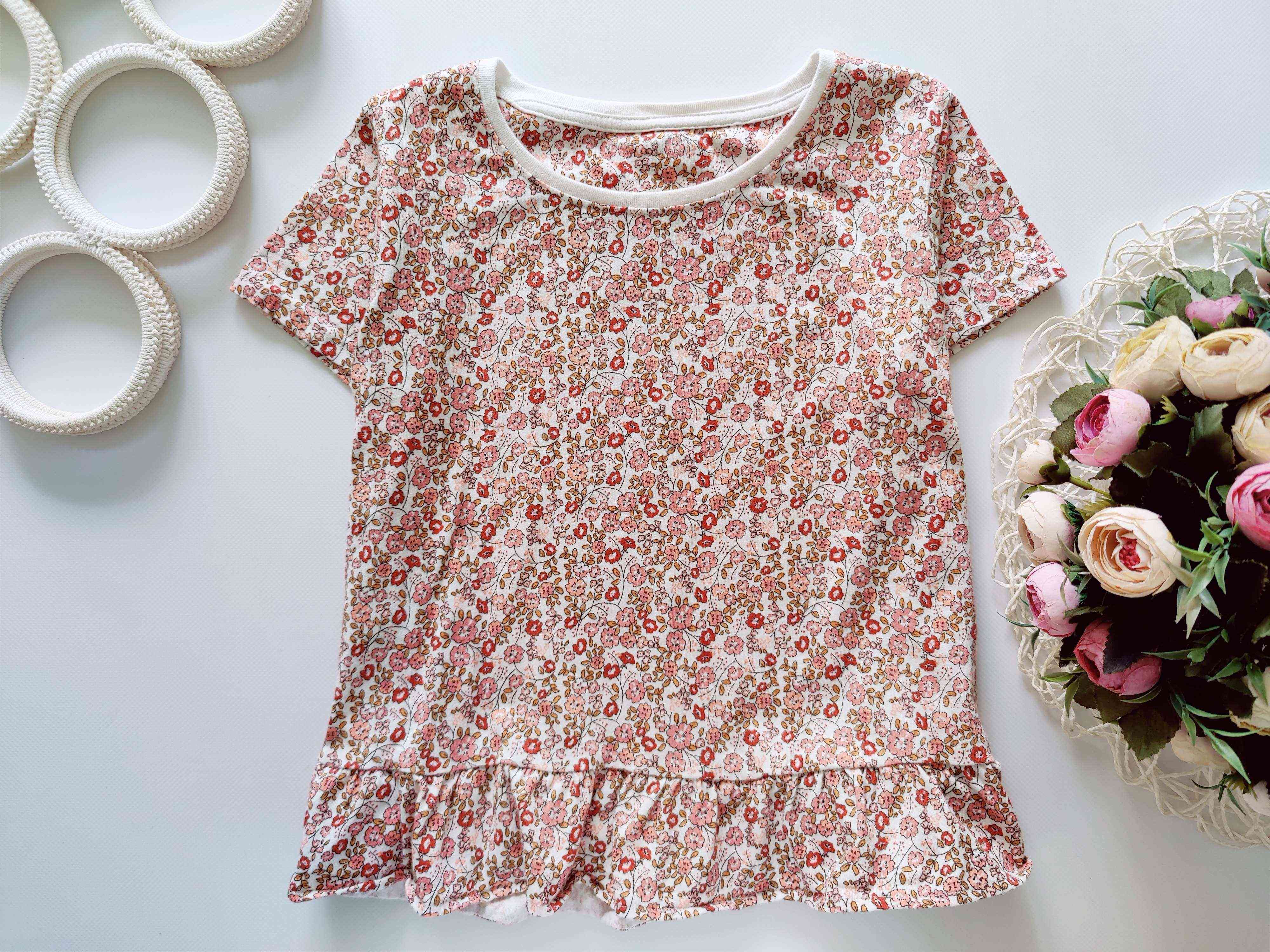 11,12 лет, рост 152 Футболка для девочки