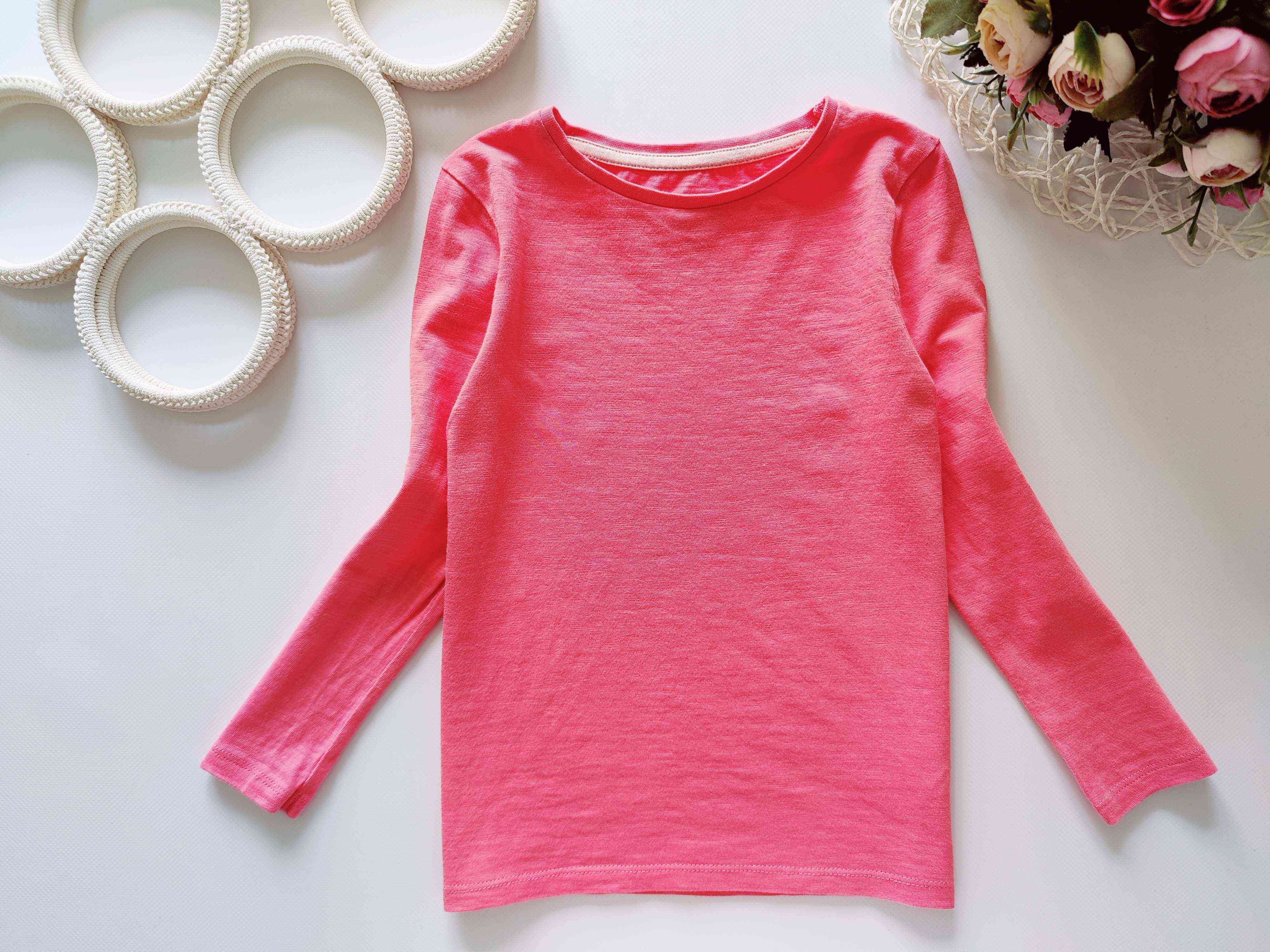 4,5 лет, рост 110 Лонгслив для девочки