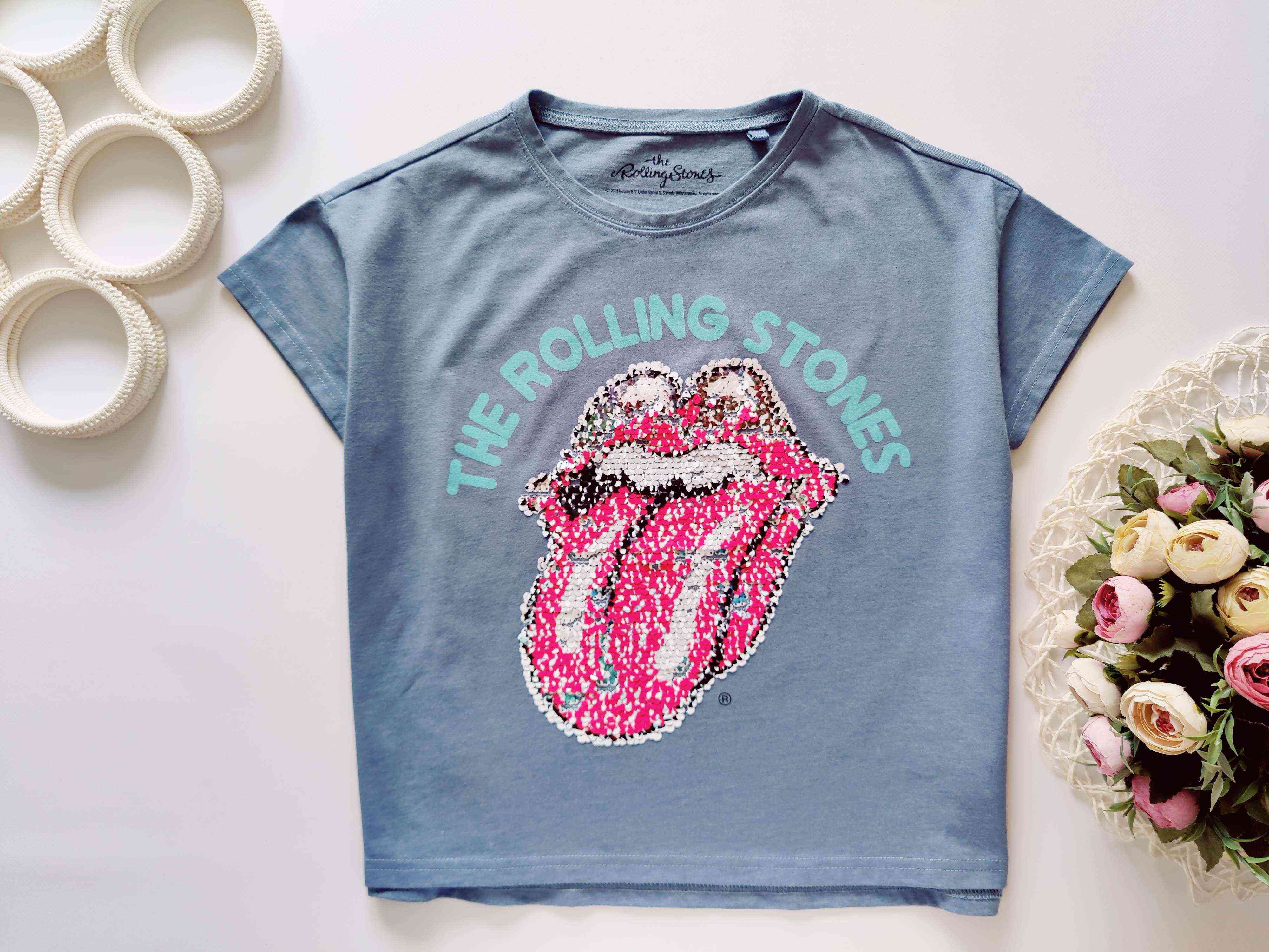 10 років, зріст 140 Футболка з паєтками