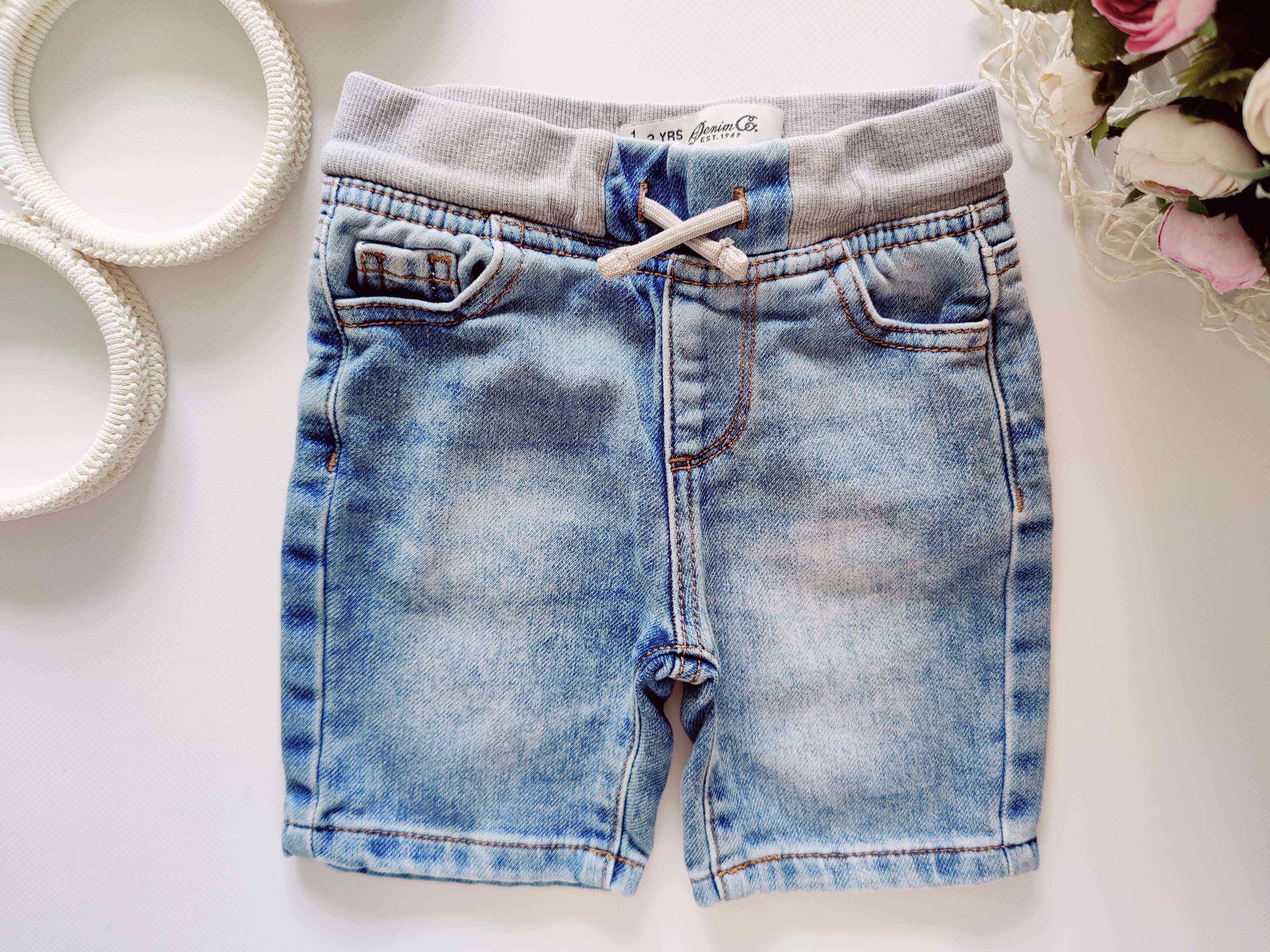 1,5,2 года, рост 92 Мягкие шорты на резинке