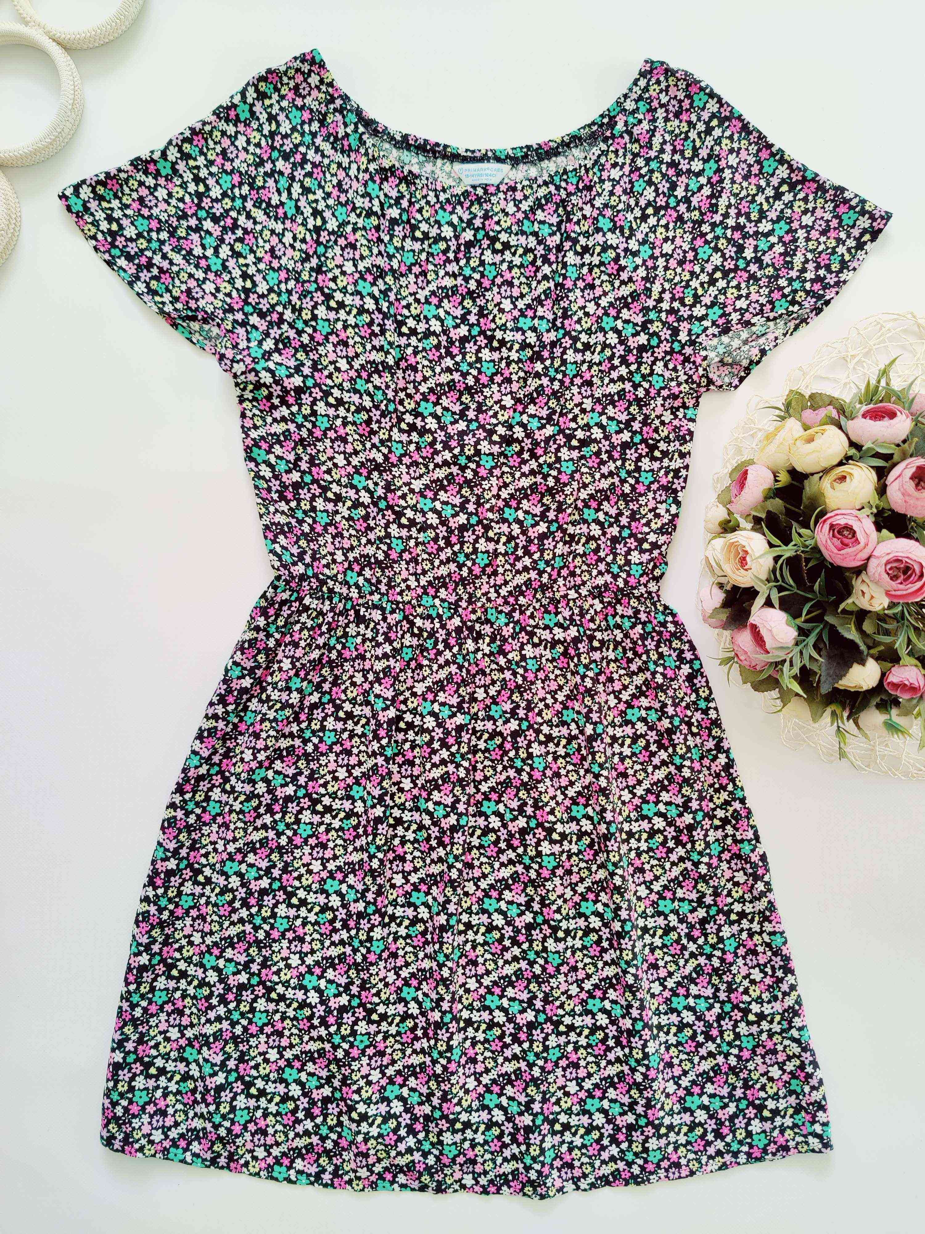 13,14 років, зріст 164 Легка сукня з віскози