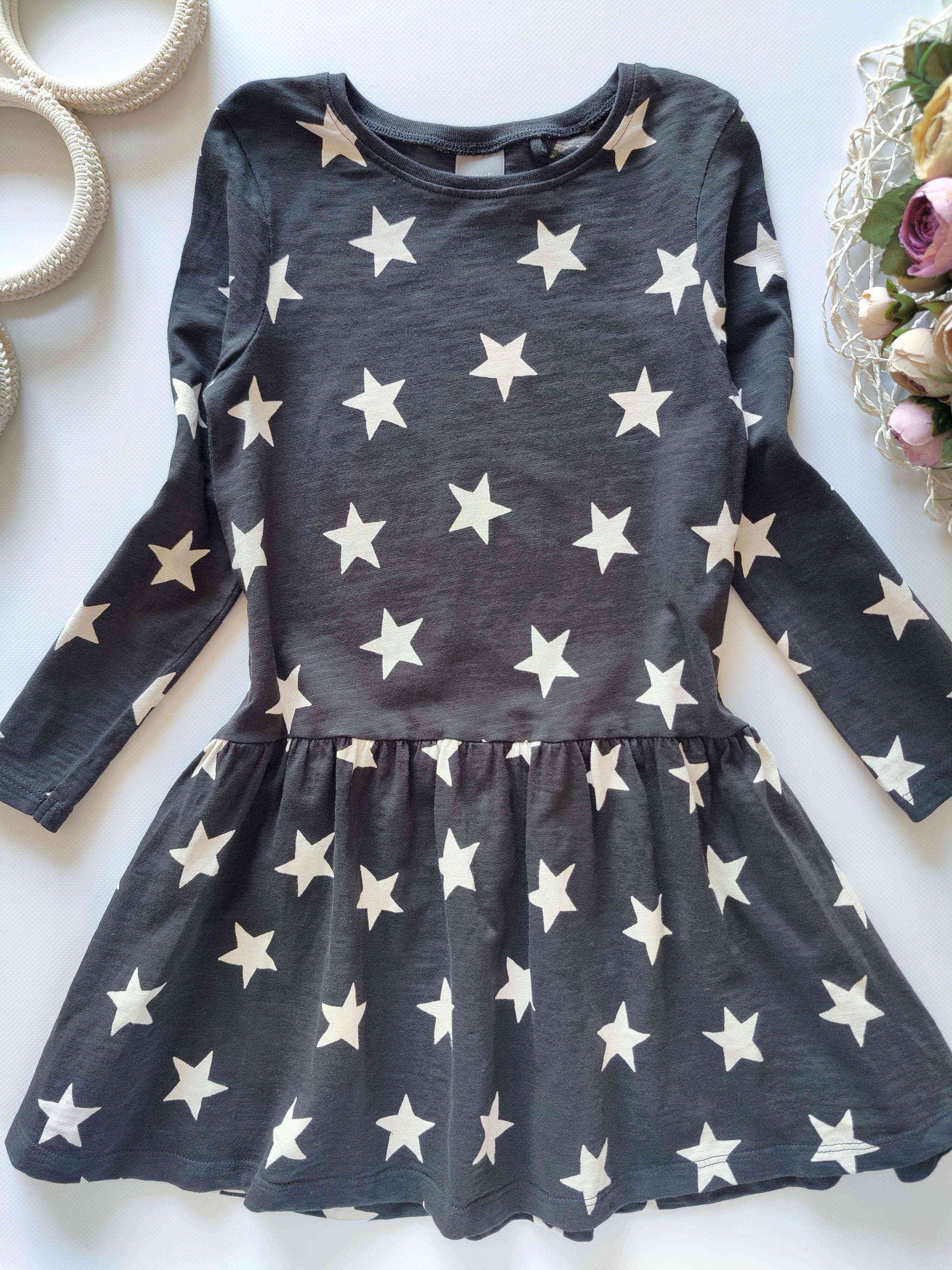 3,4 роки, зріст 104 Сукня в зірках