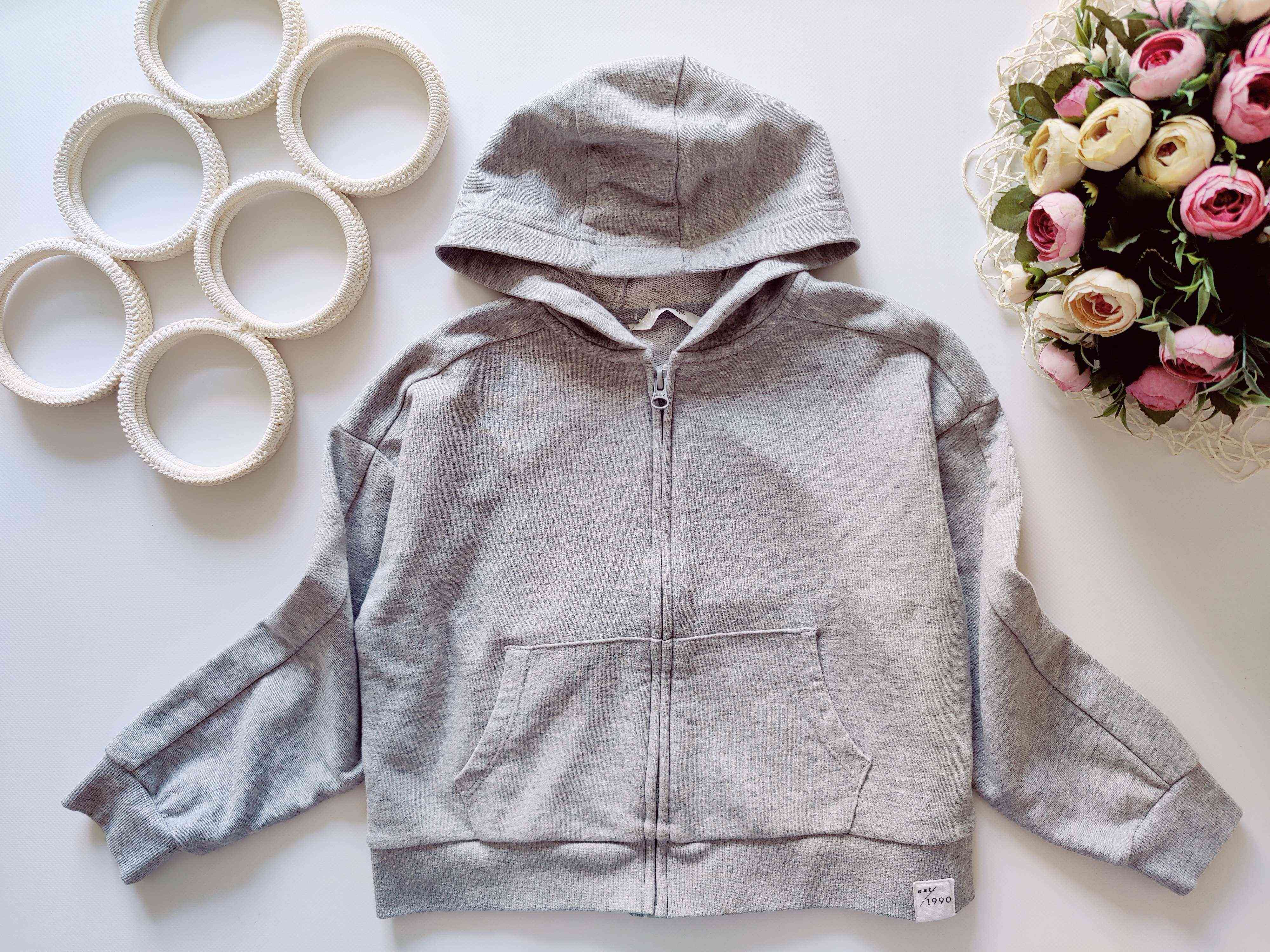 7,8 років, зріст 122,128 Кофта на блискавці