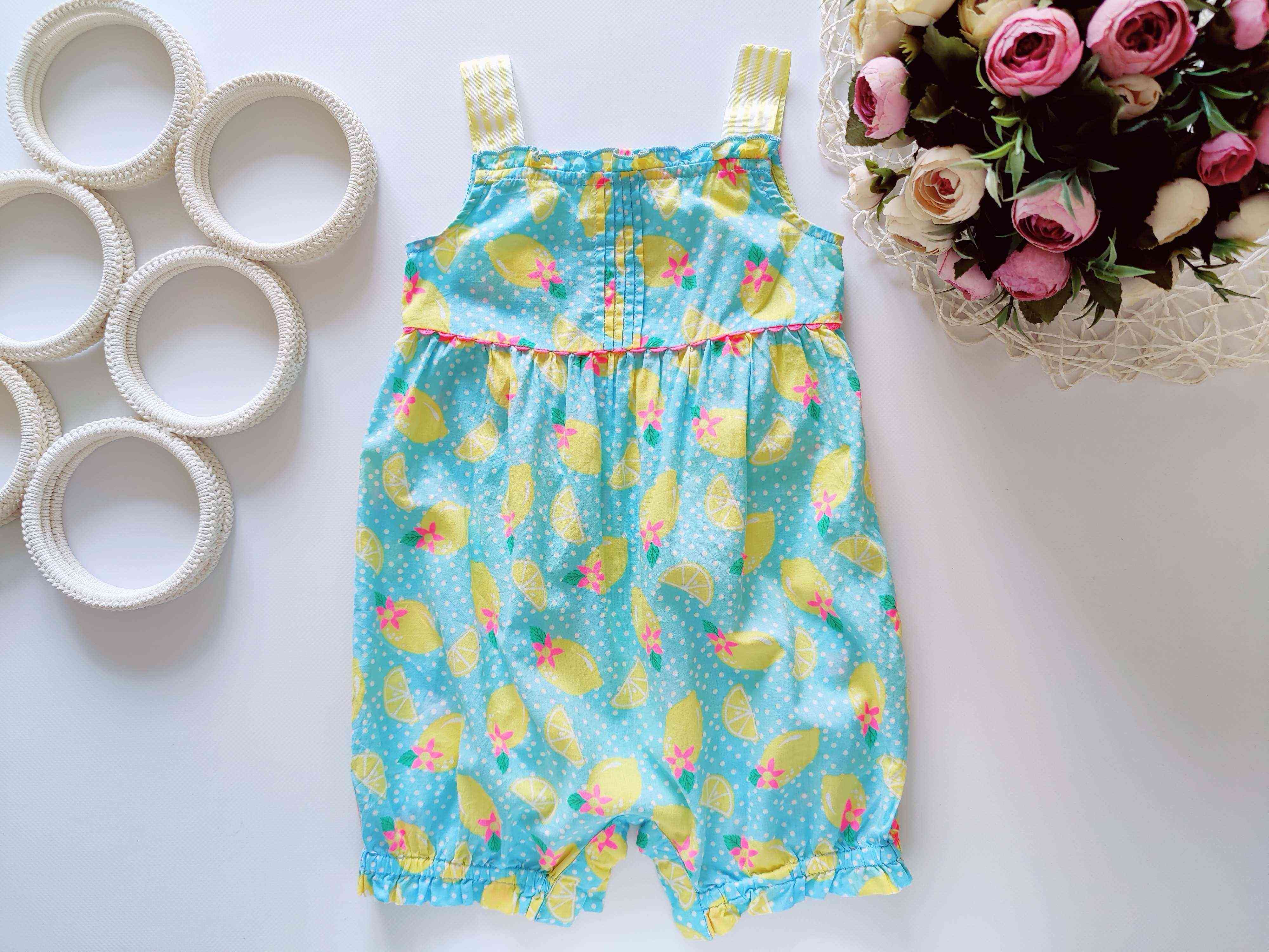 12,18 мес, рост 80,86 Хлопковій летний помпер