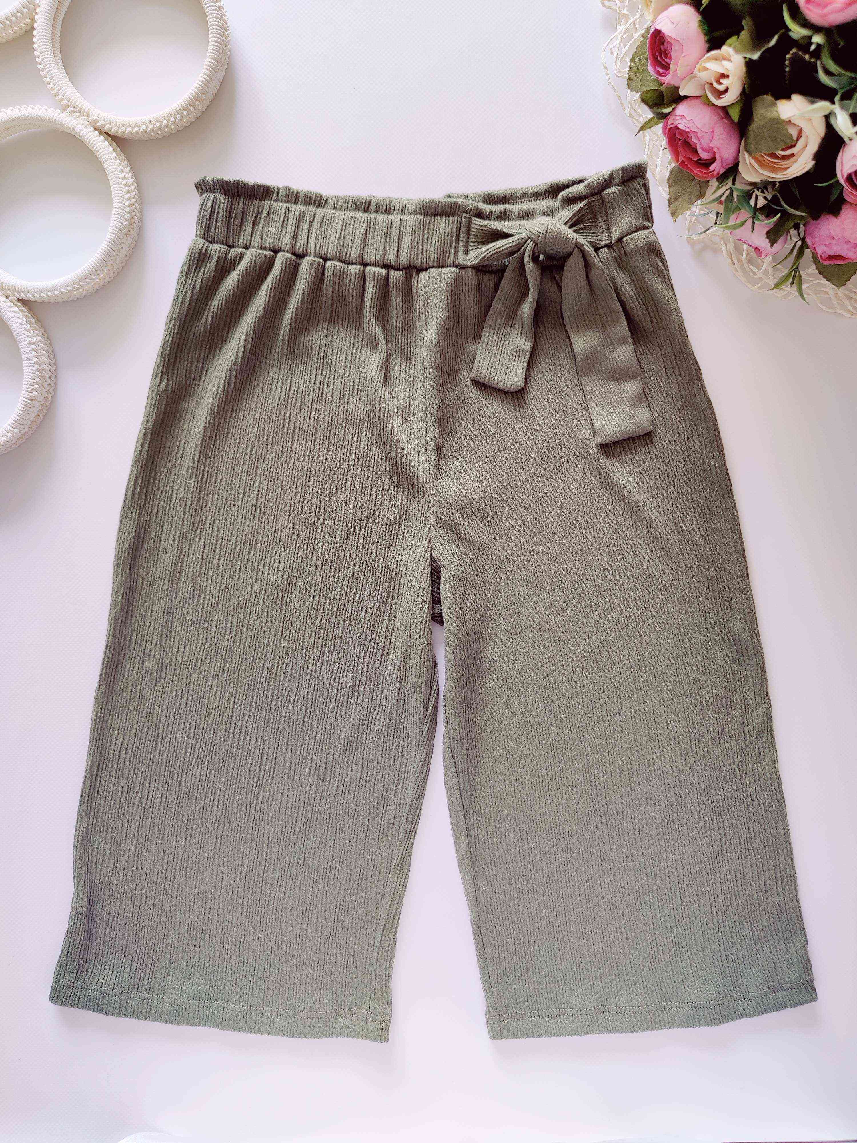 5,6 років, зріст 116 Модні штани кюлоти