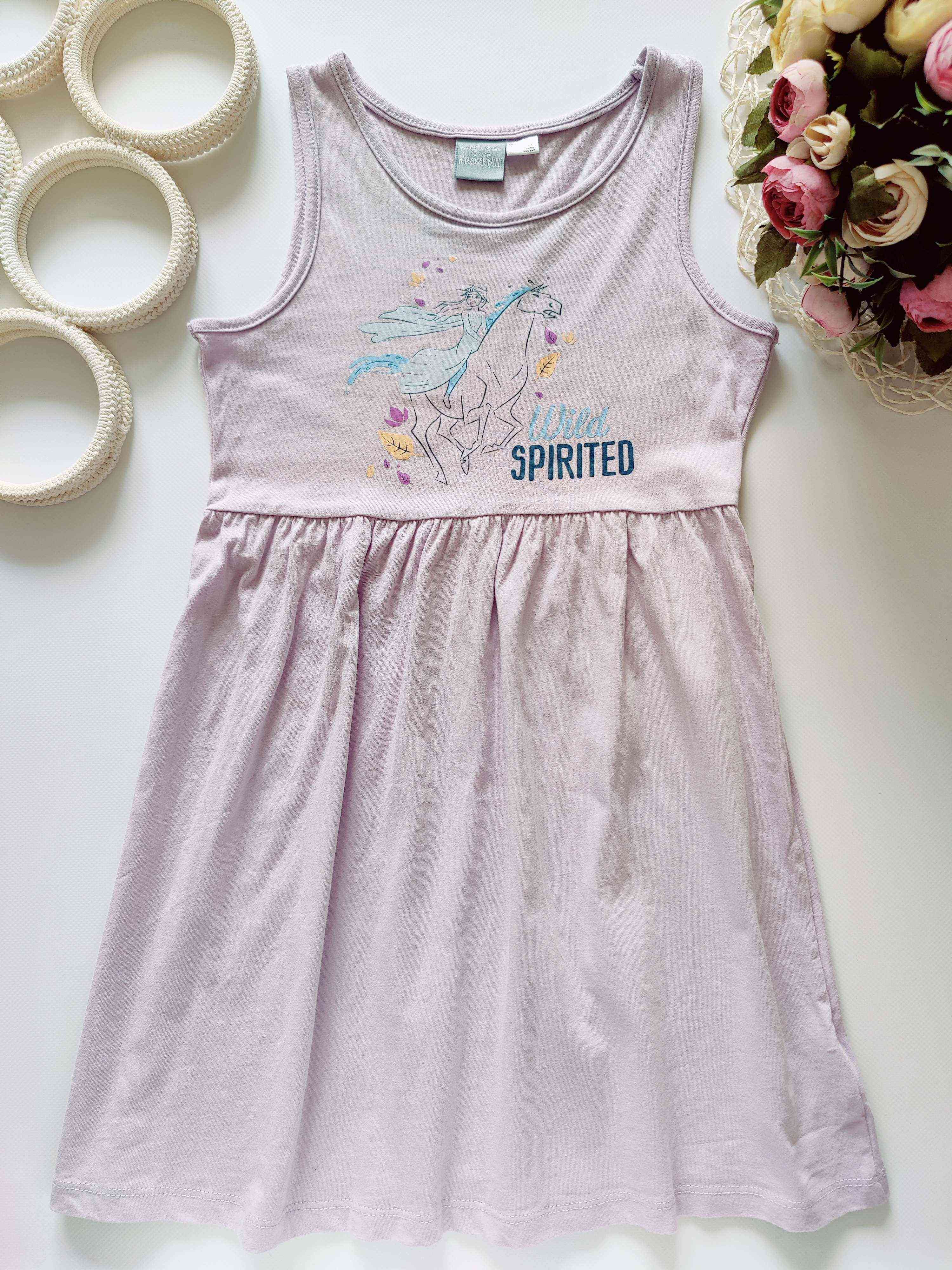 6,8 років, зріст 122,128 Сарафан з принцесою на коні