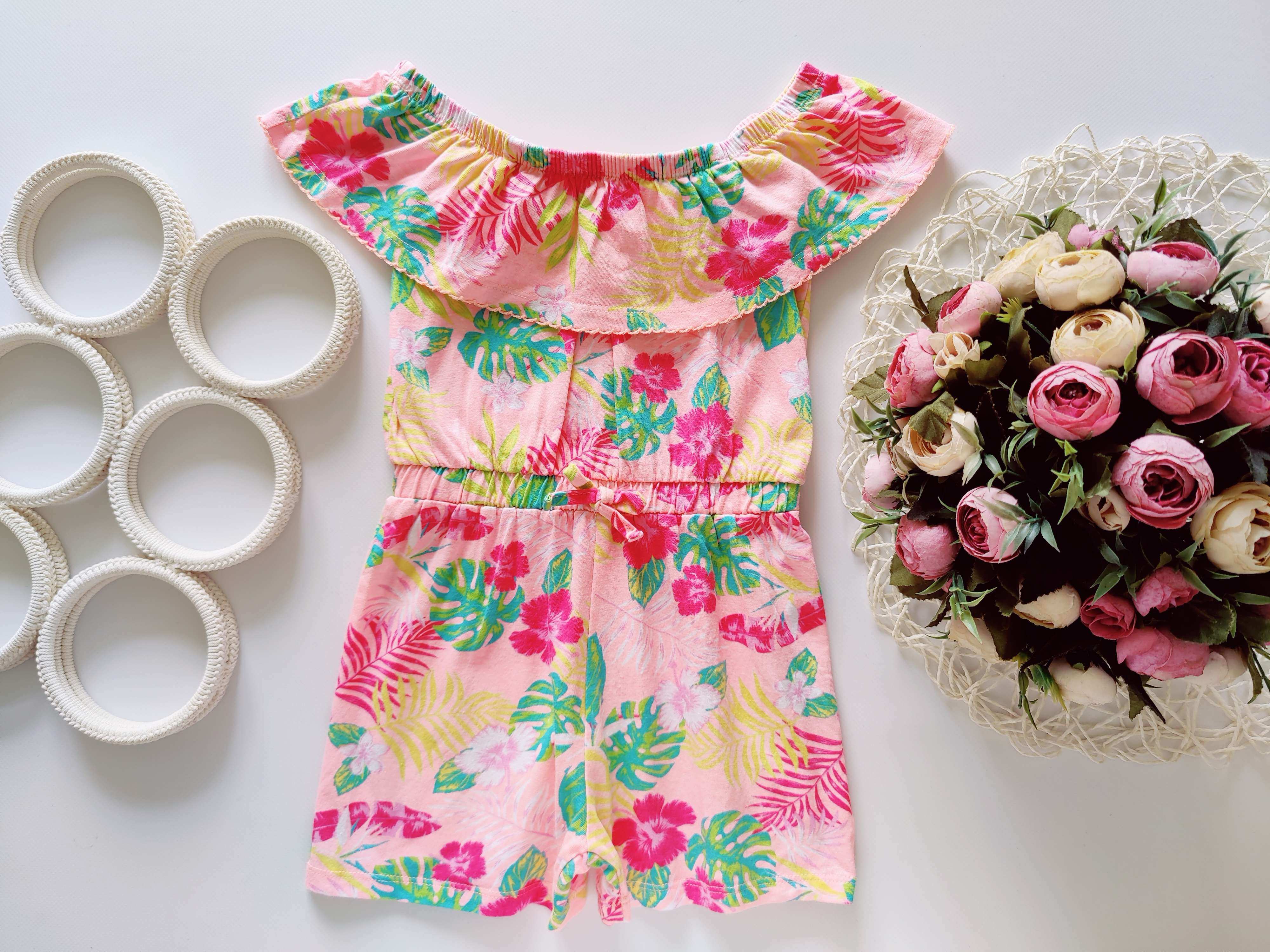 4,5 років, зріст 104,110 Красивий літній ромпер