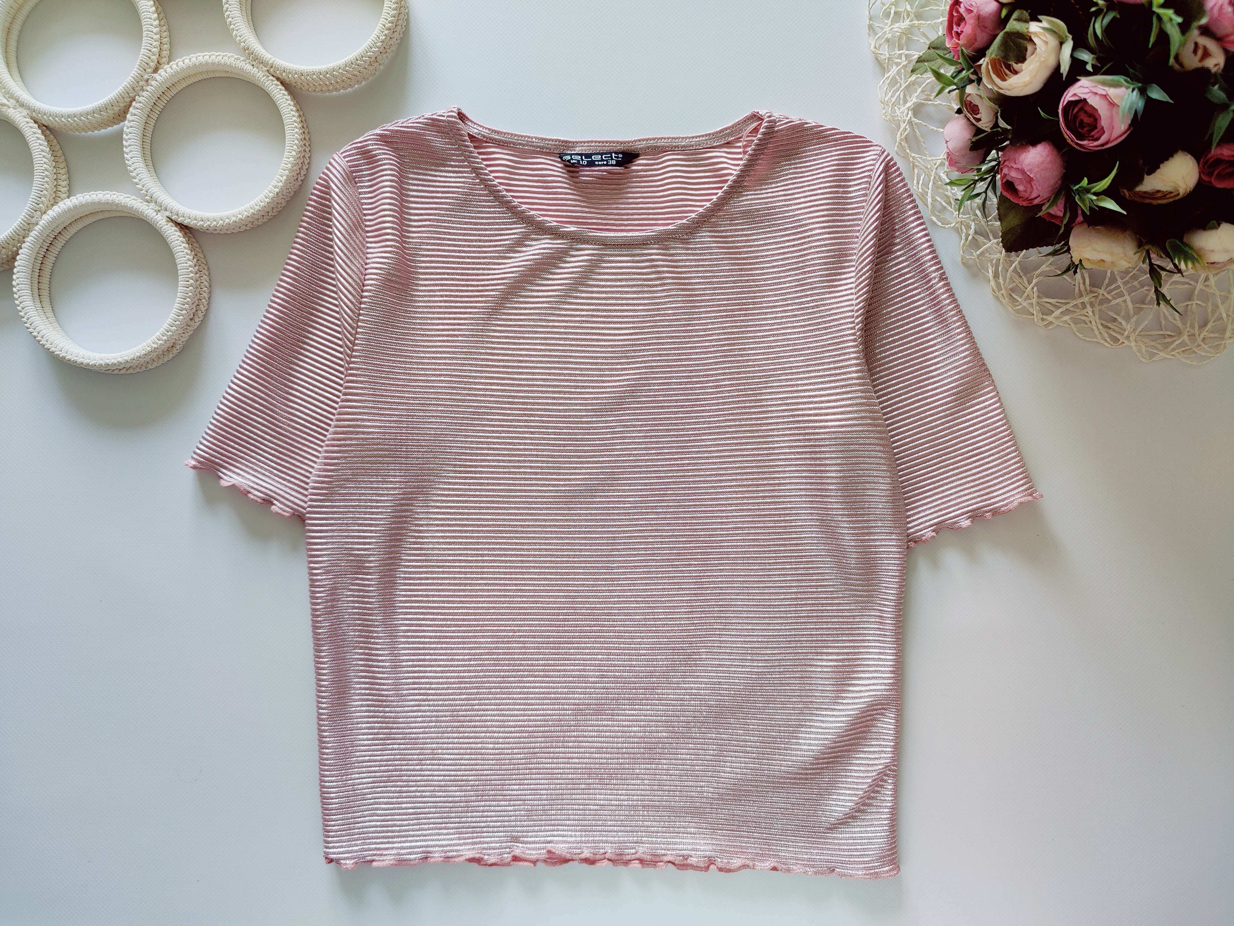 12,13 лет, рост 152,158 Блестящая футболка