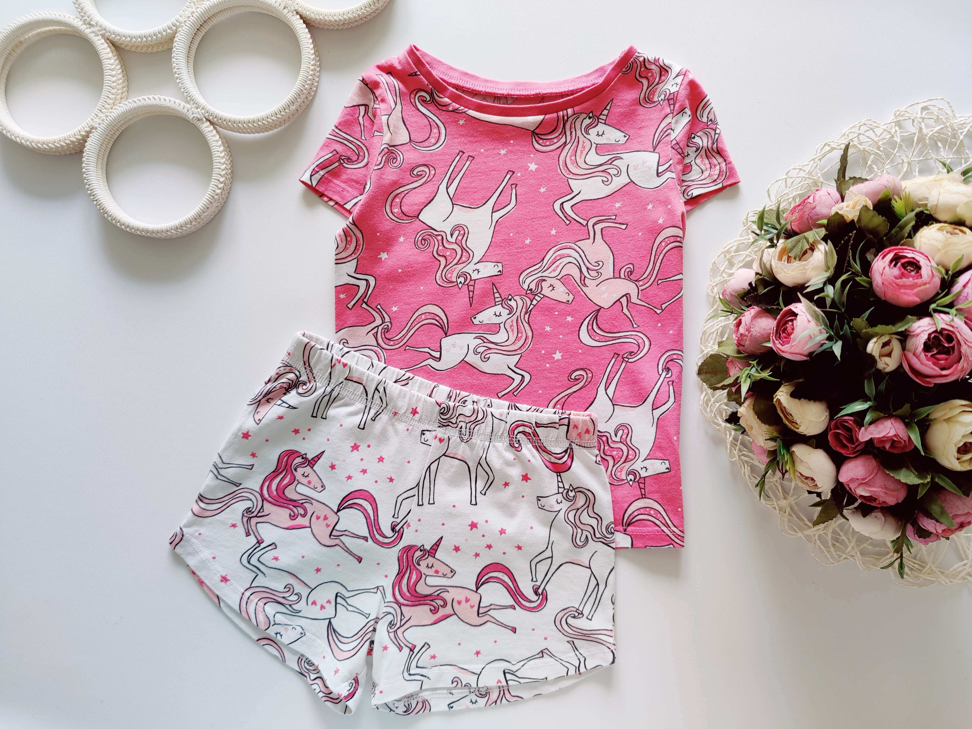 3,4 роки, зріст 98,104 Літній костюм для дівчинки