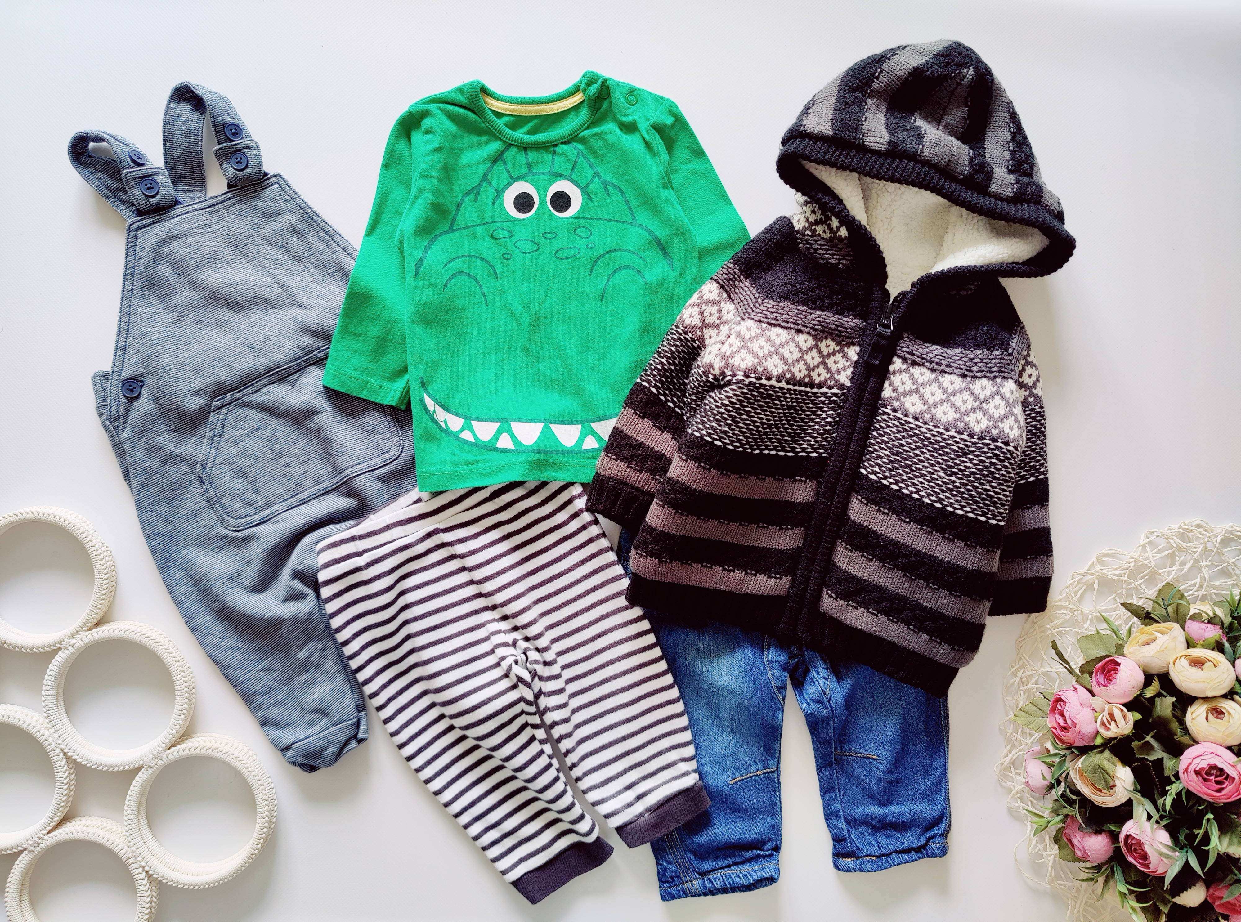 3,6 мес Толстовка, ромпер, реглан, штаны, джинсы
