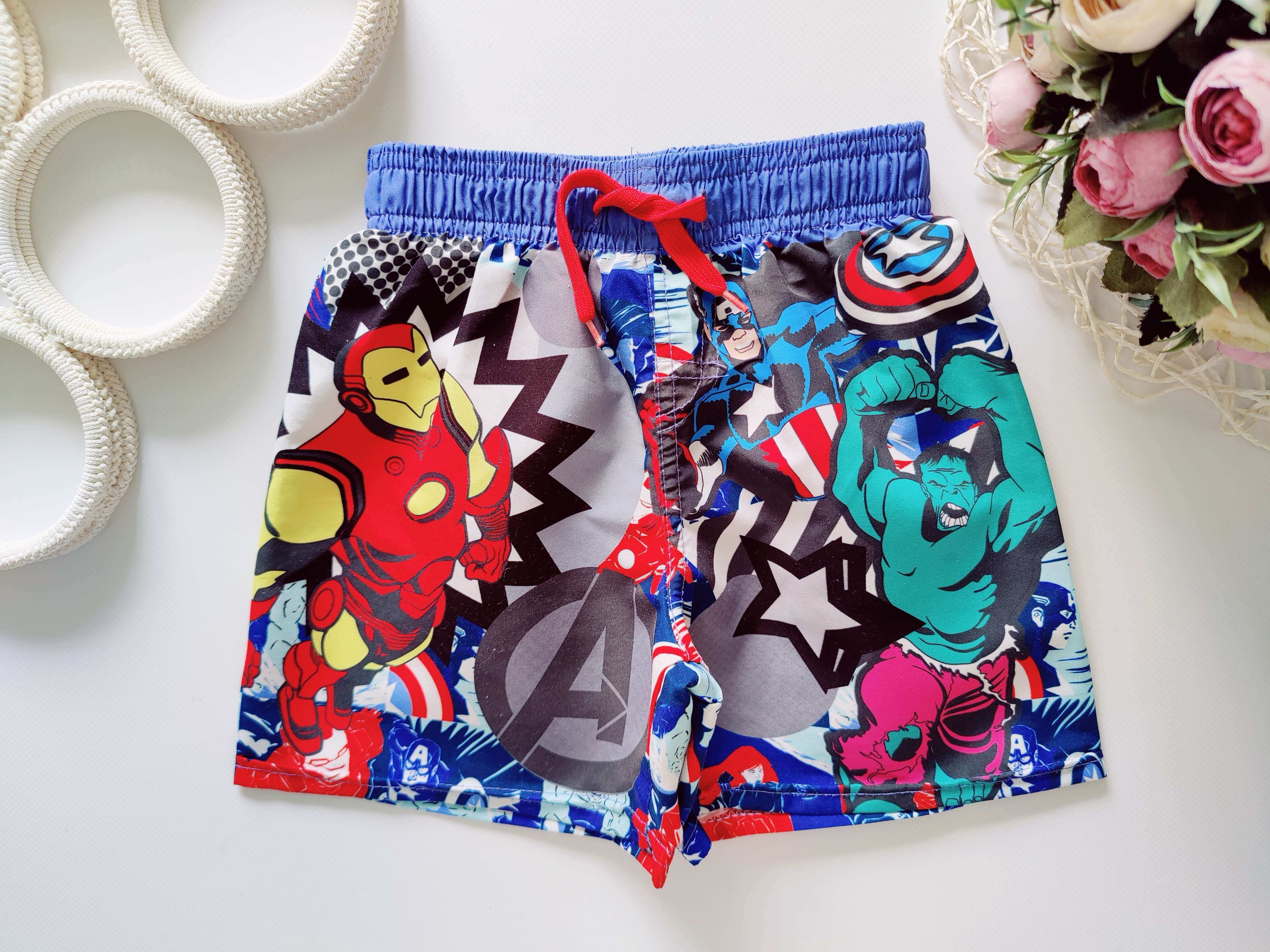 4,5 лет, рост 104,110 Шорты с Халком