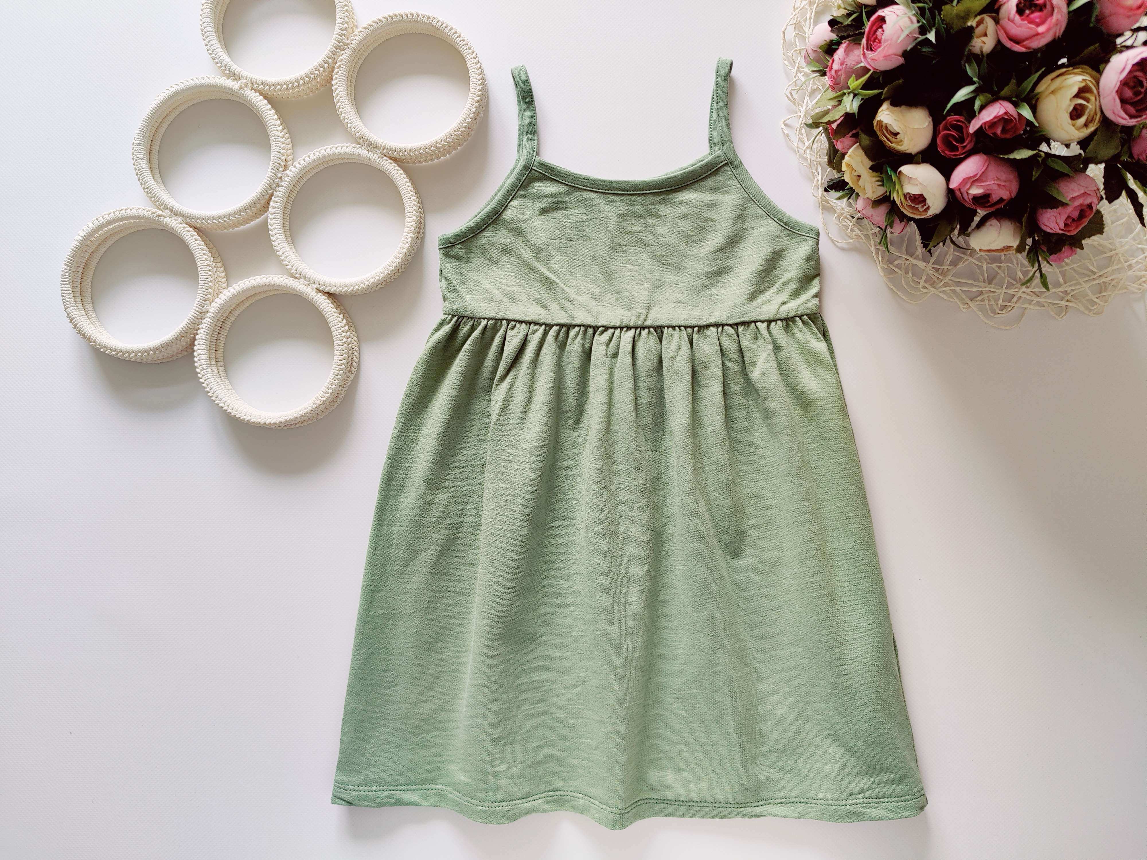 3,4 роки, зріст 104 Новий сарафан хакі