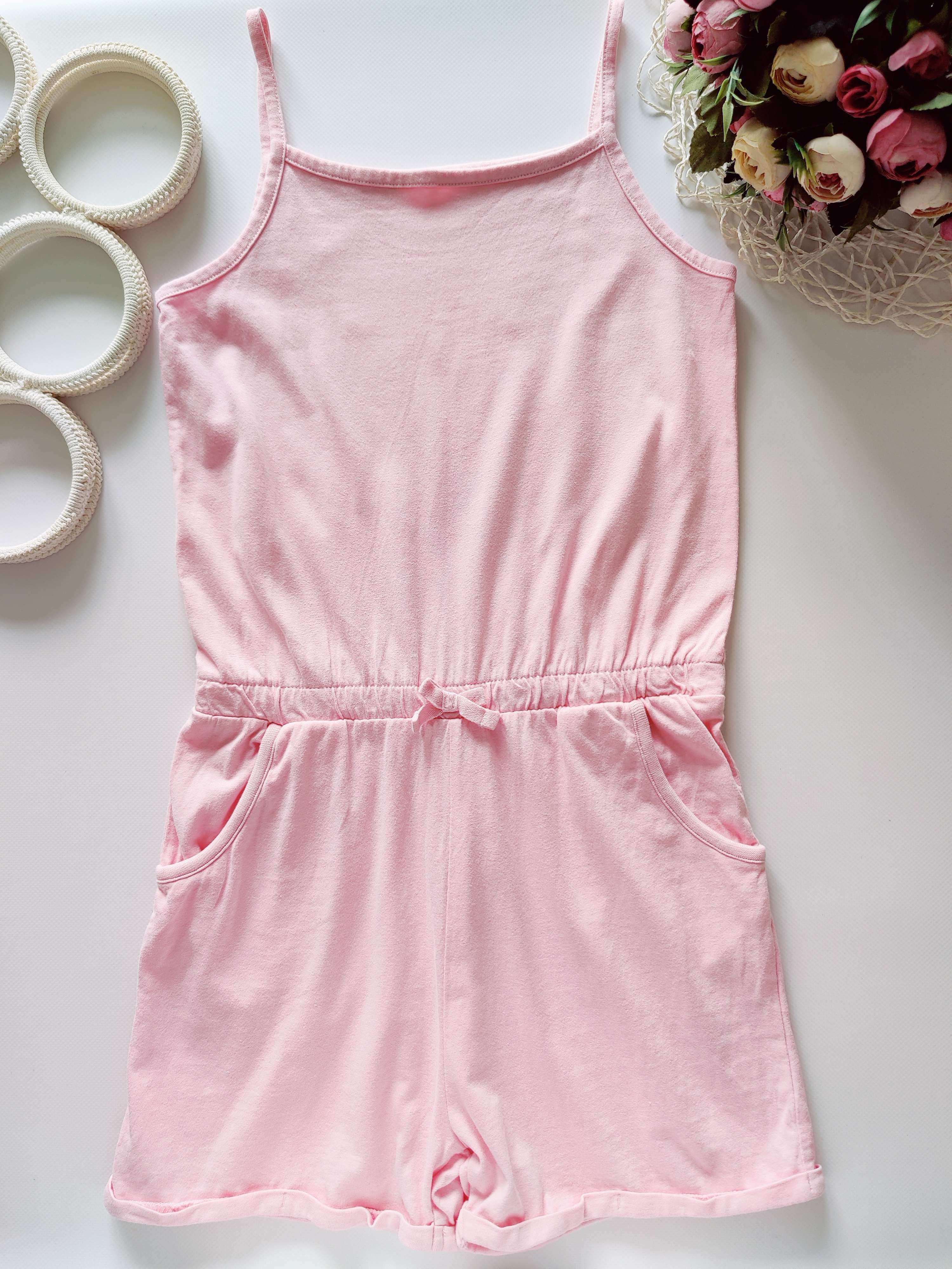 10,11 лет, рост 140,146 Ромпер летний