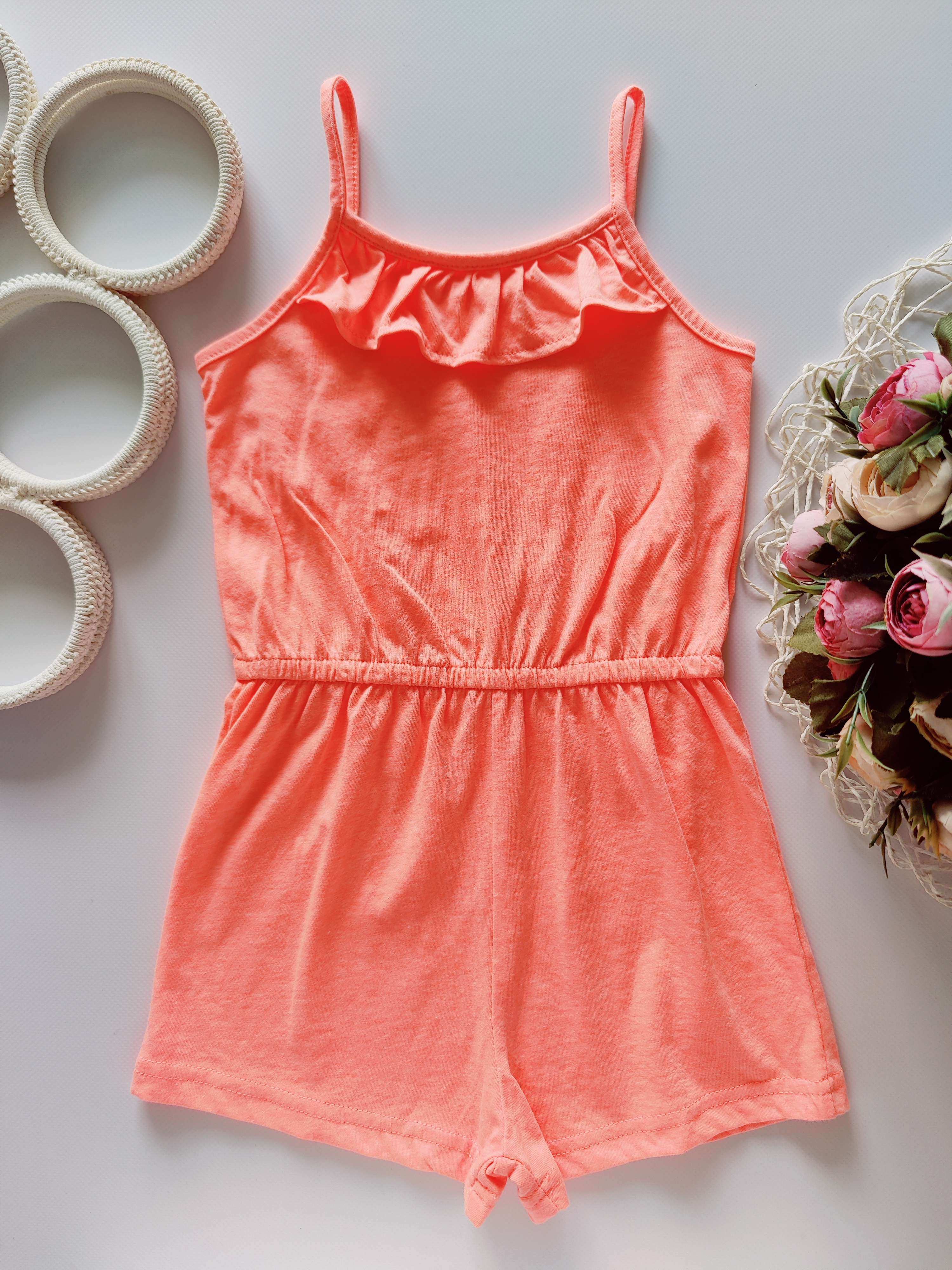 3,4 года, рост 104 Новый яркий летний ромпер