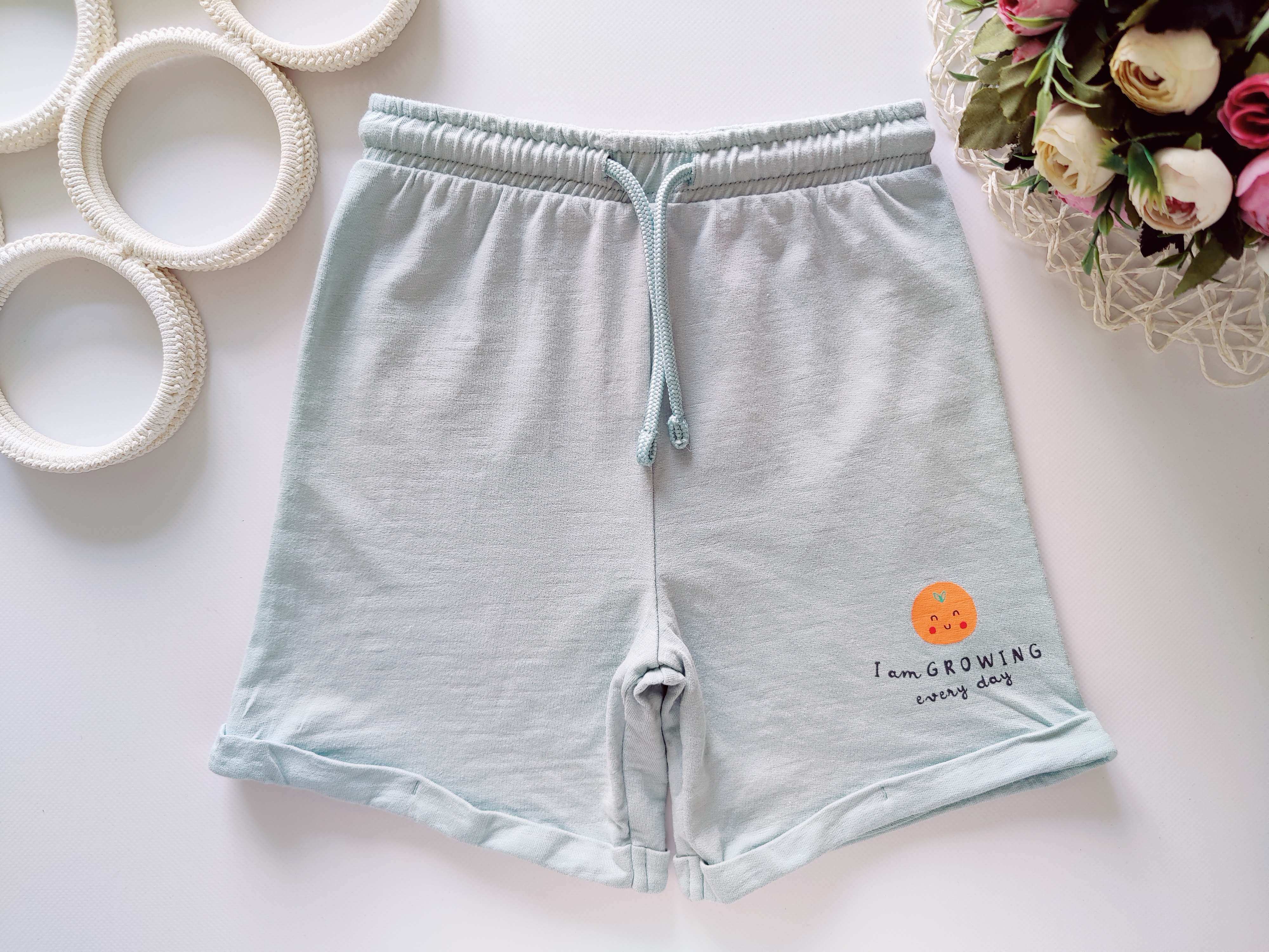 5,6 років, зріст 110,116 М'ятні шорти