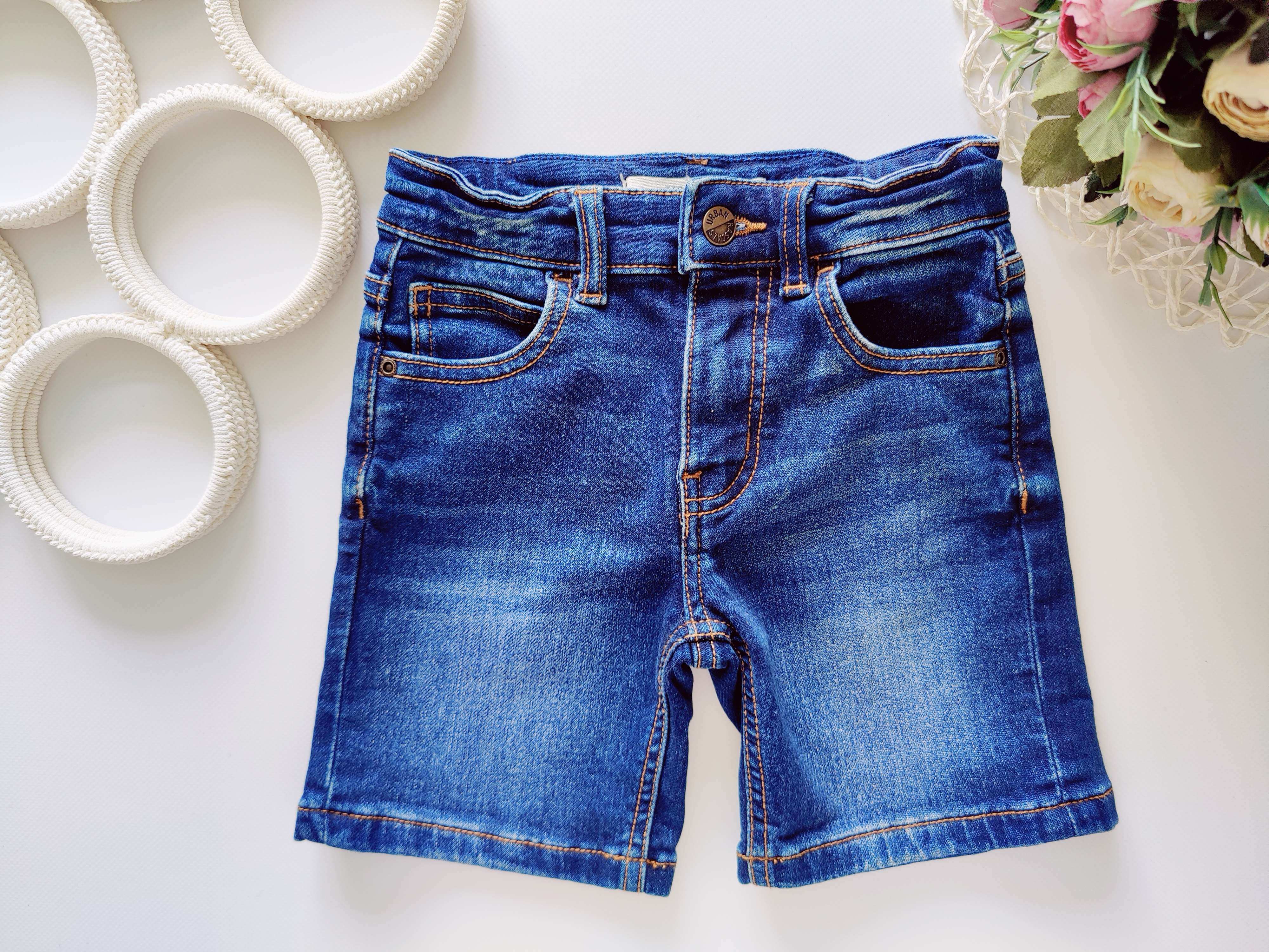 4,5 років, зріст 104,110 М'які джинсові шорти