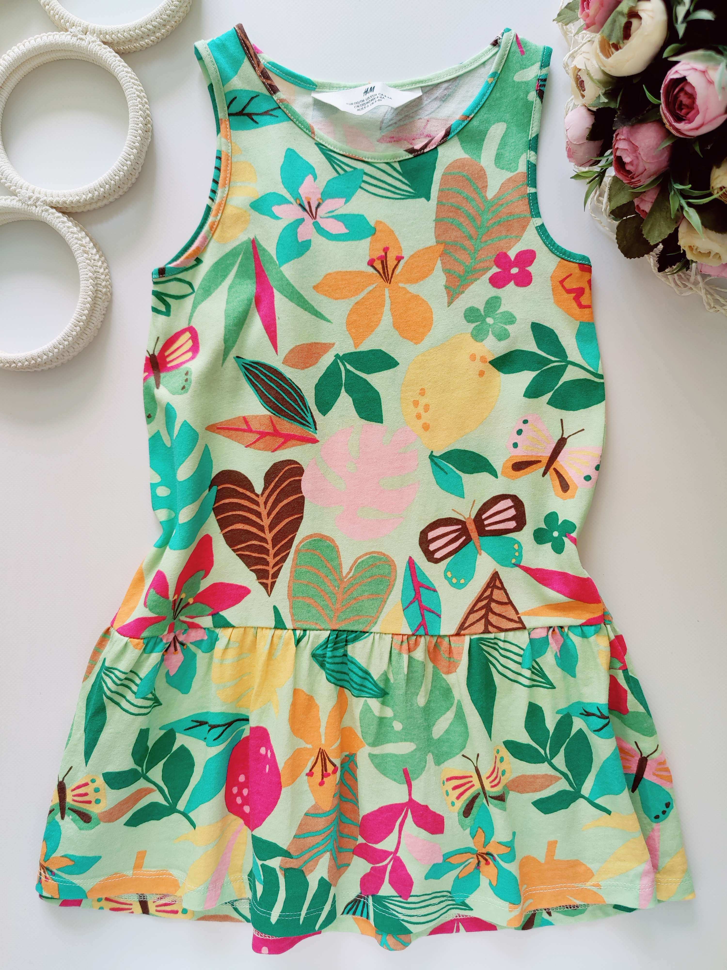 5,6 років, зріст 110,116 Літній сарафанчик