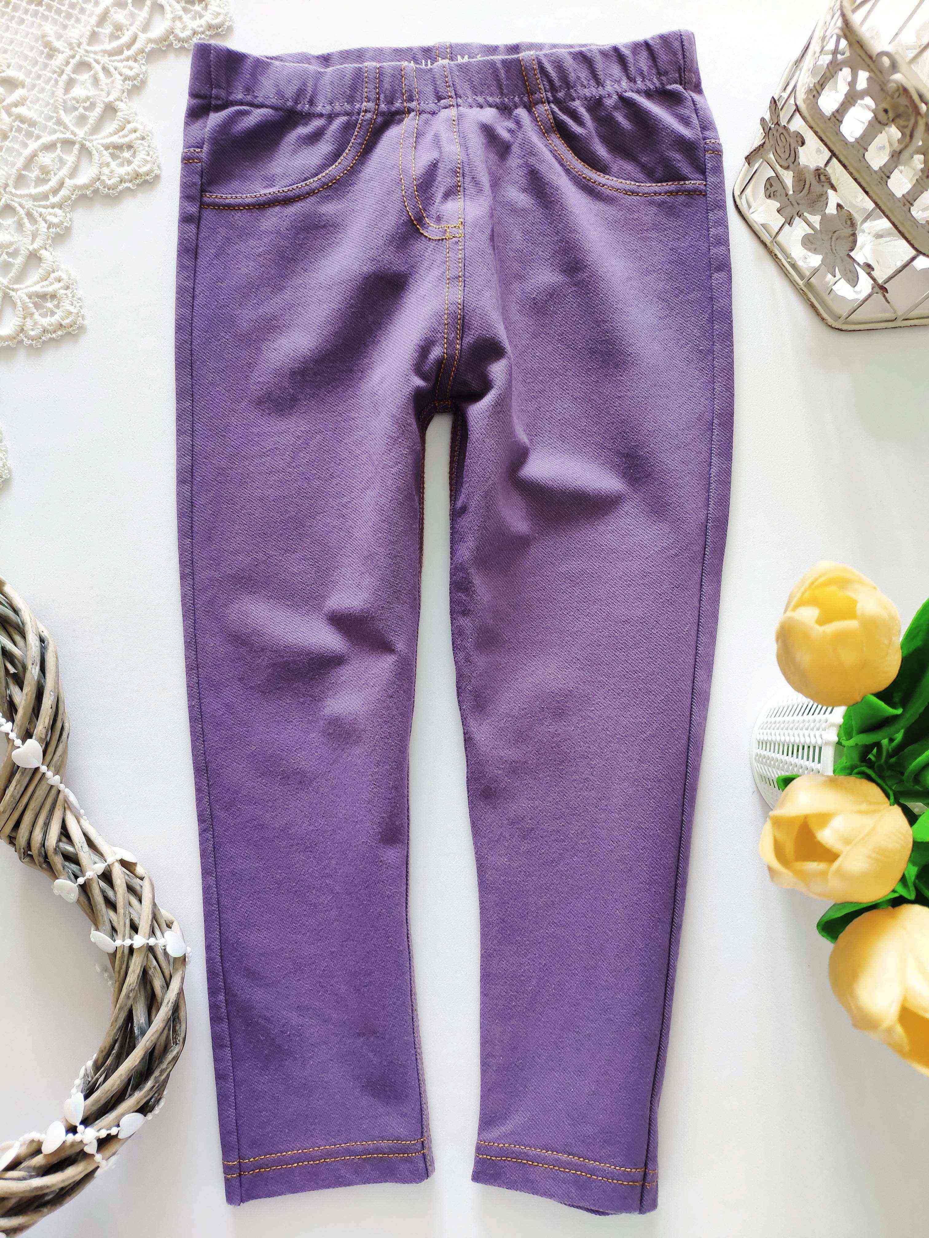 3,4 роки, зріст 98,104 Джегінси для дівчинки