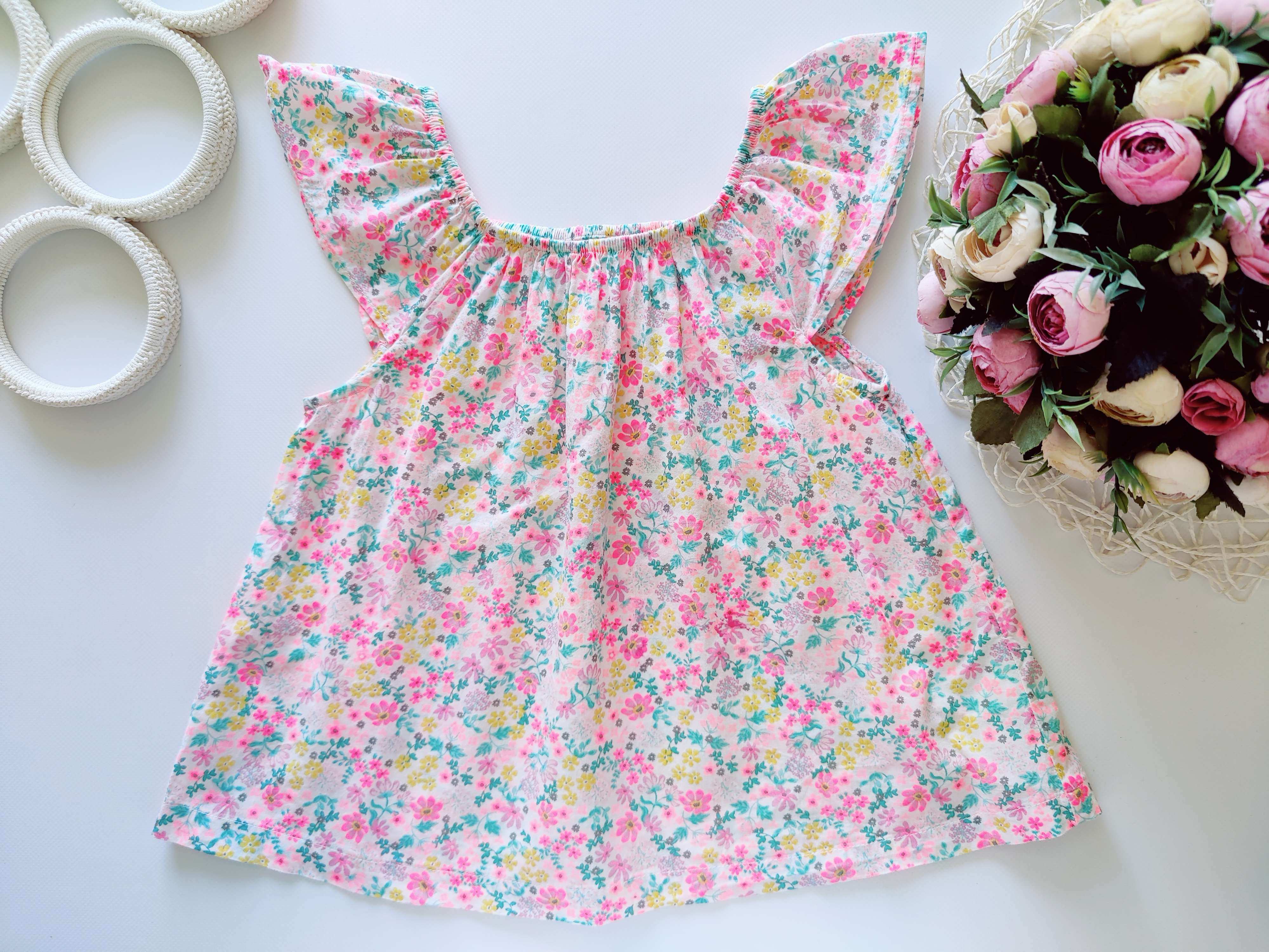 6,7 років, зріст 122 Легка бавовняна блуза