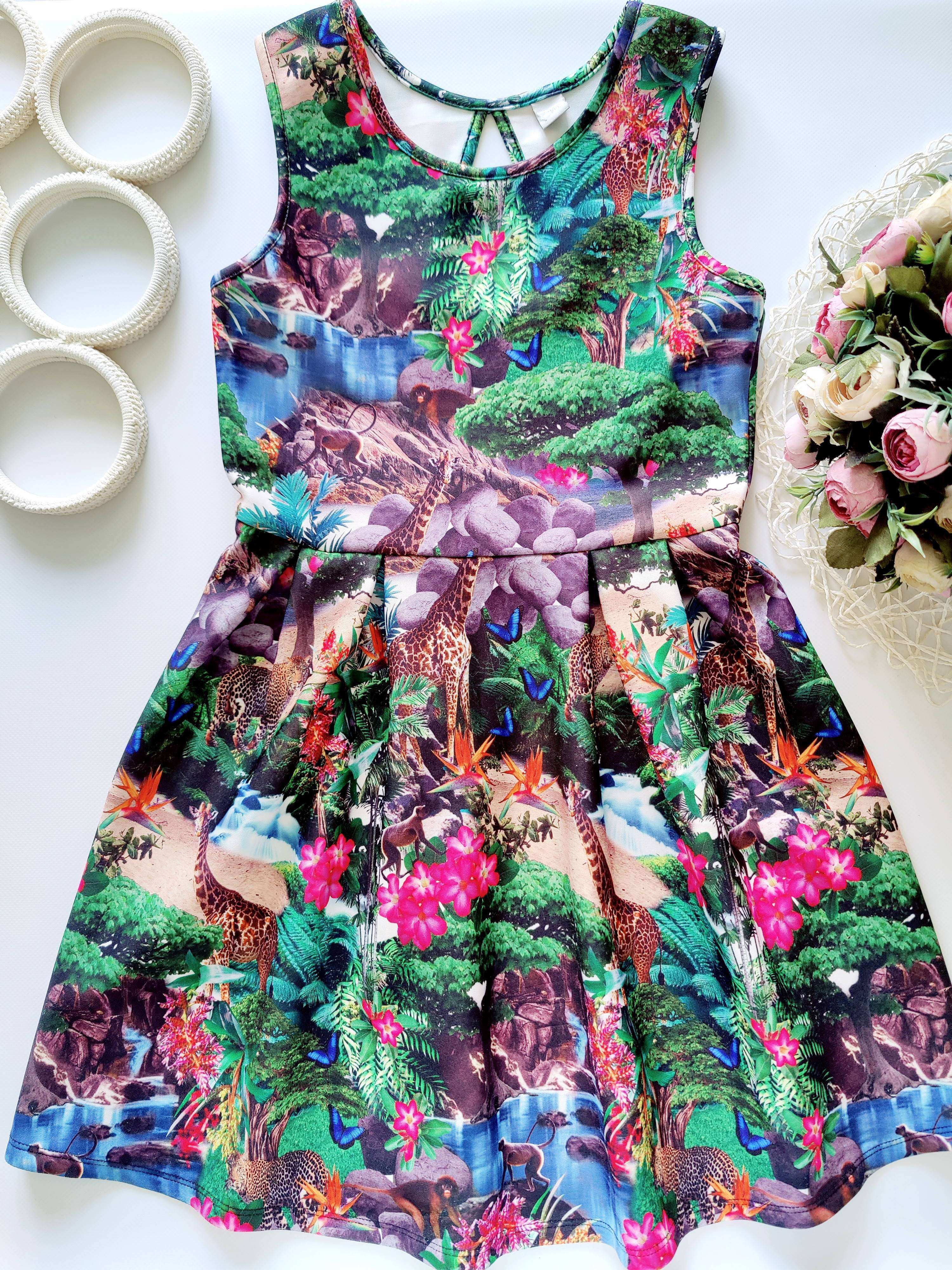 11 років, зріст 146 Сукня 3D