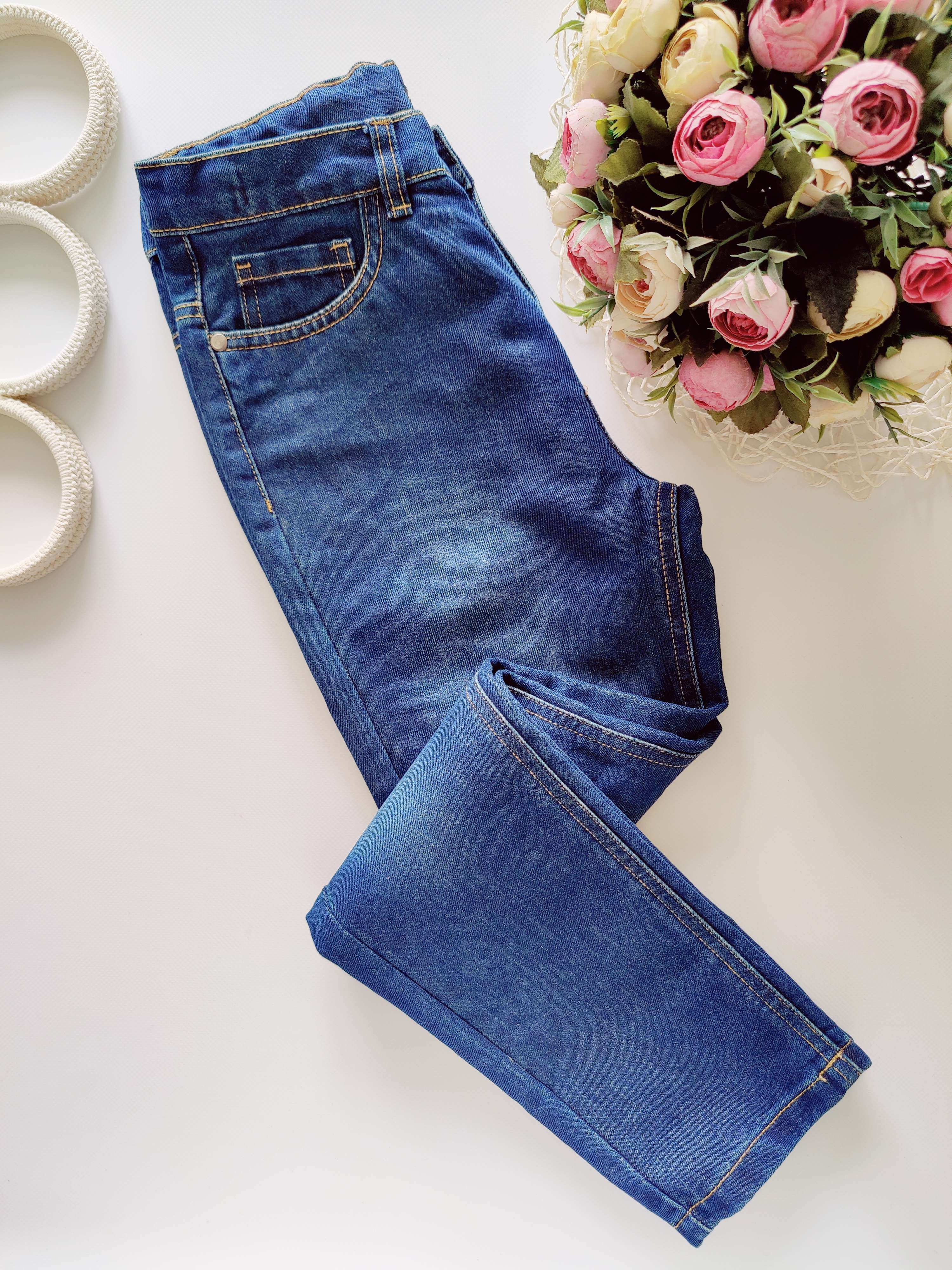 10,11 лет, рост 140,146 Джинсы мальчику