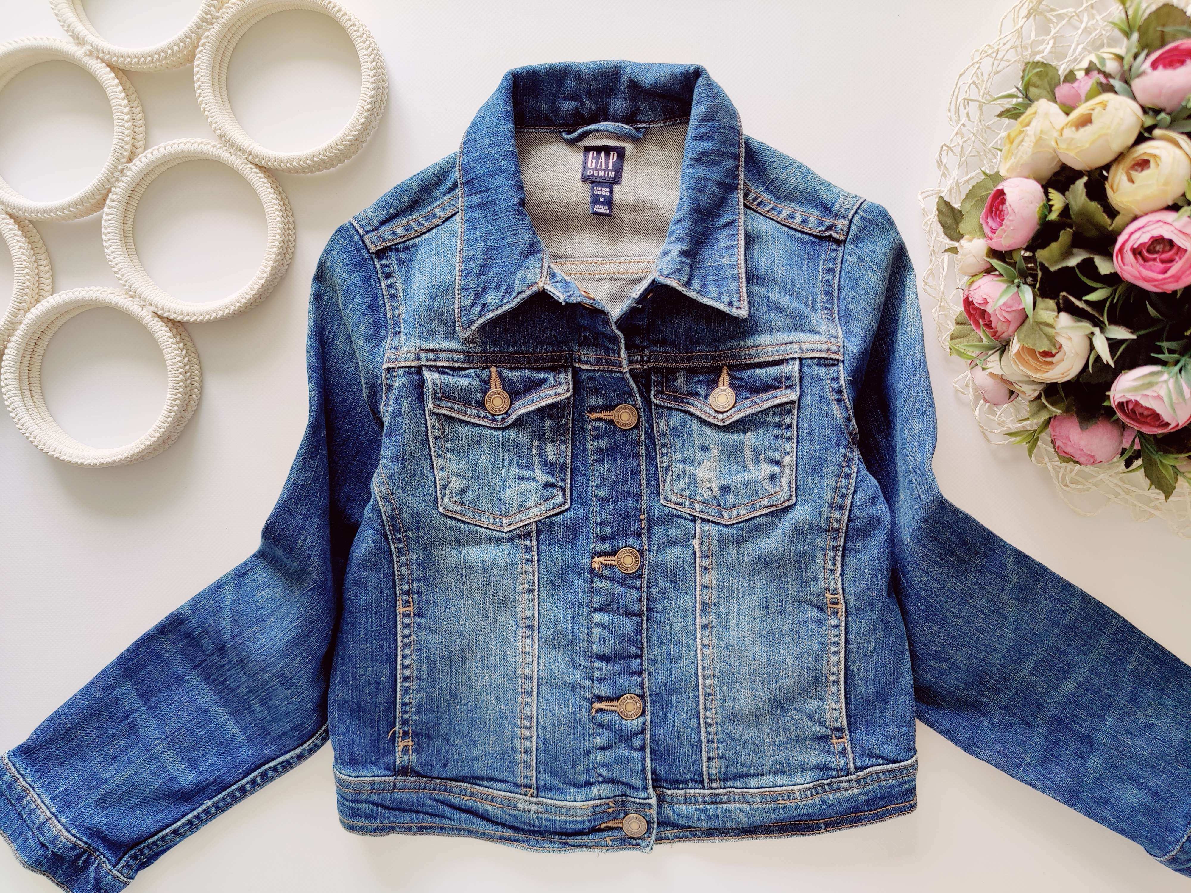 7,8 років, зріст 130 Дитяча джинсівка