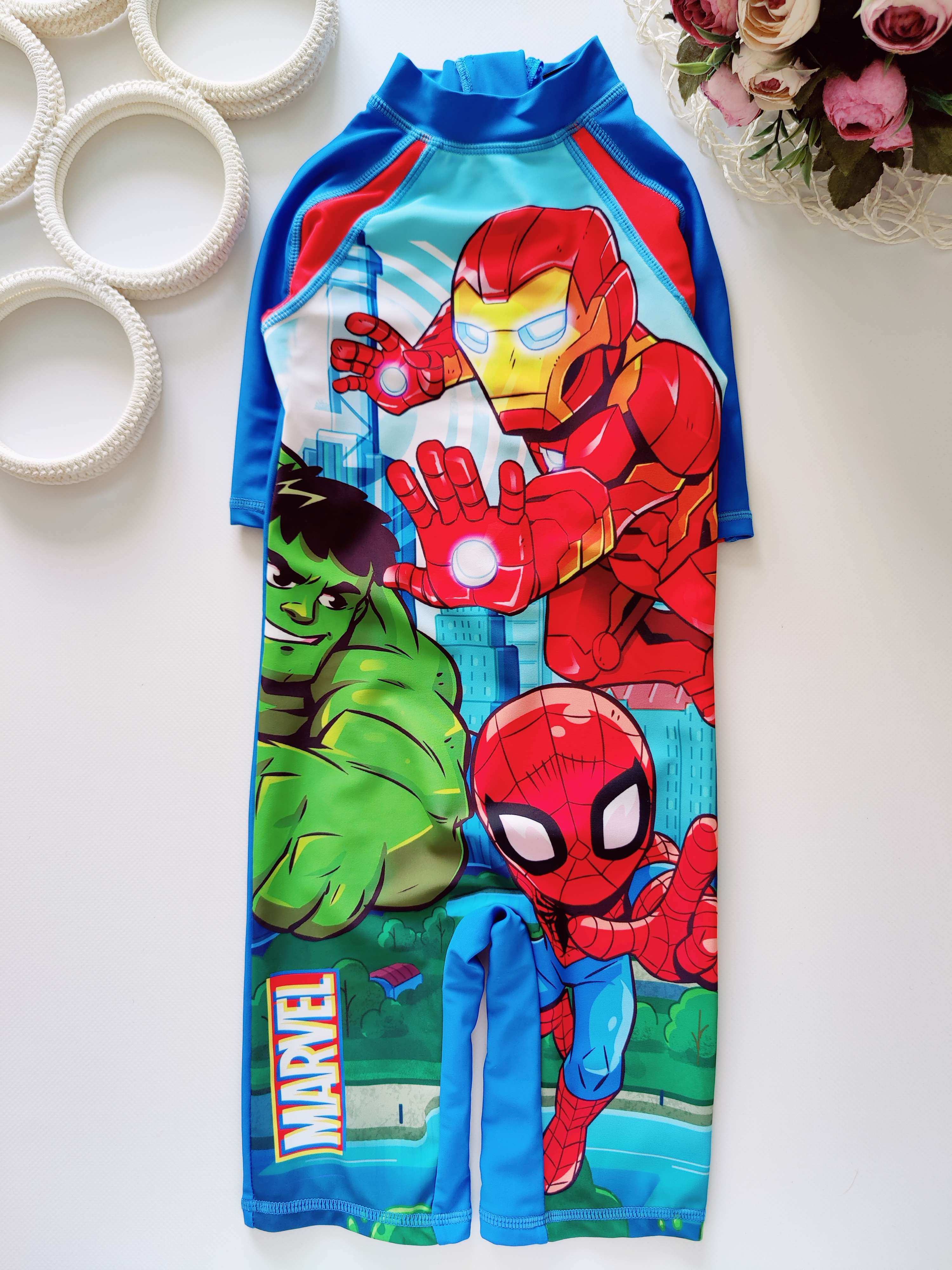 1,5,2 года, рост 86,92 Купальник Spiderman
