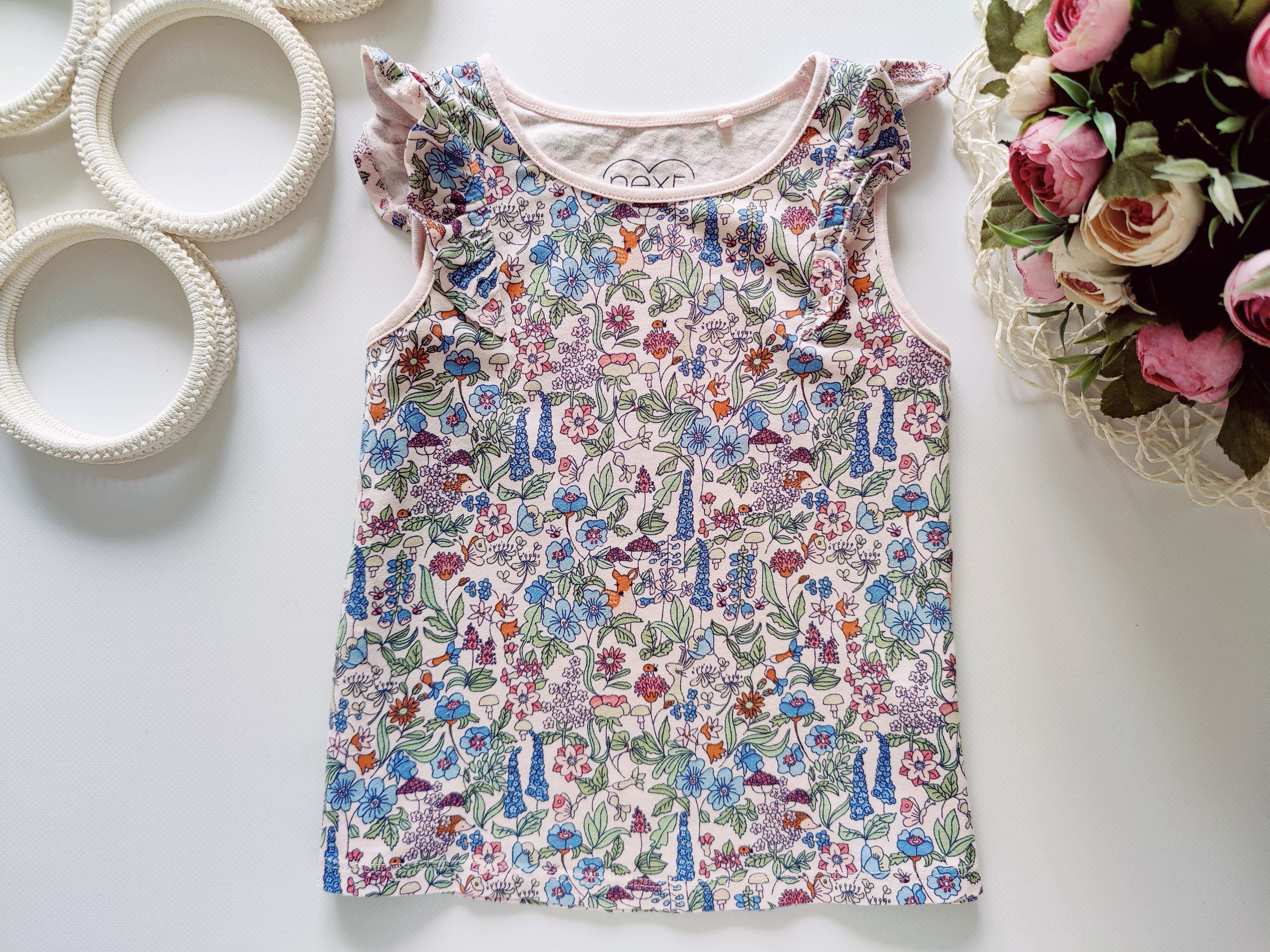 3,4 года, рост 104 Красивая майка