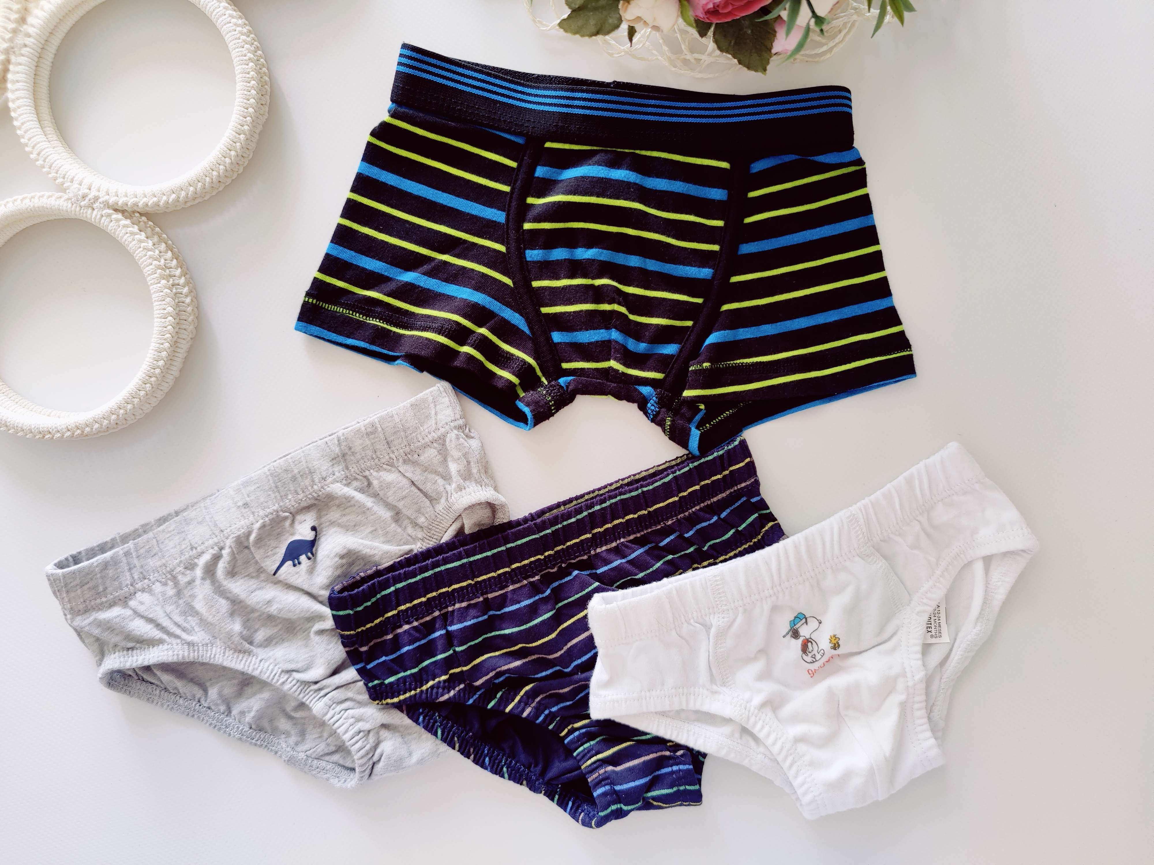 1,5,2 роки, зріст 86,92 Набір нових трусів для хлопчика