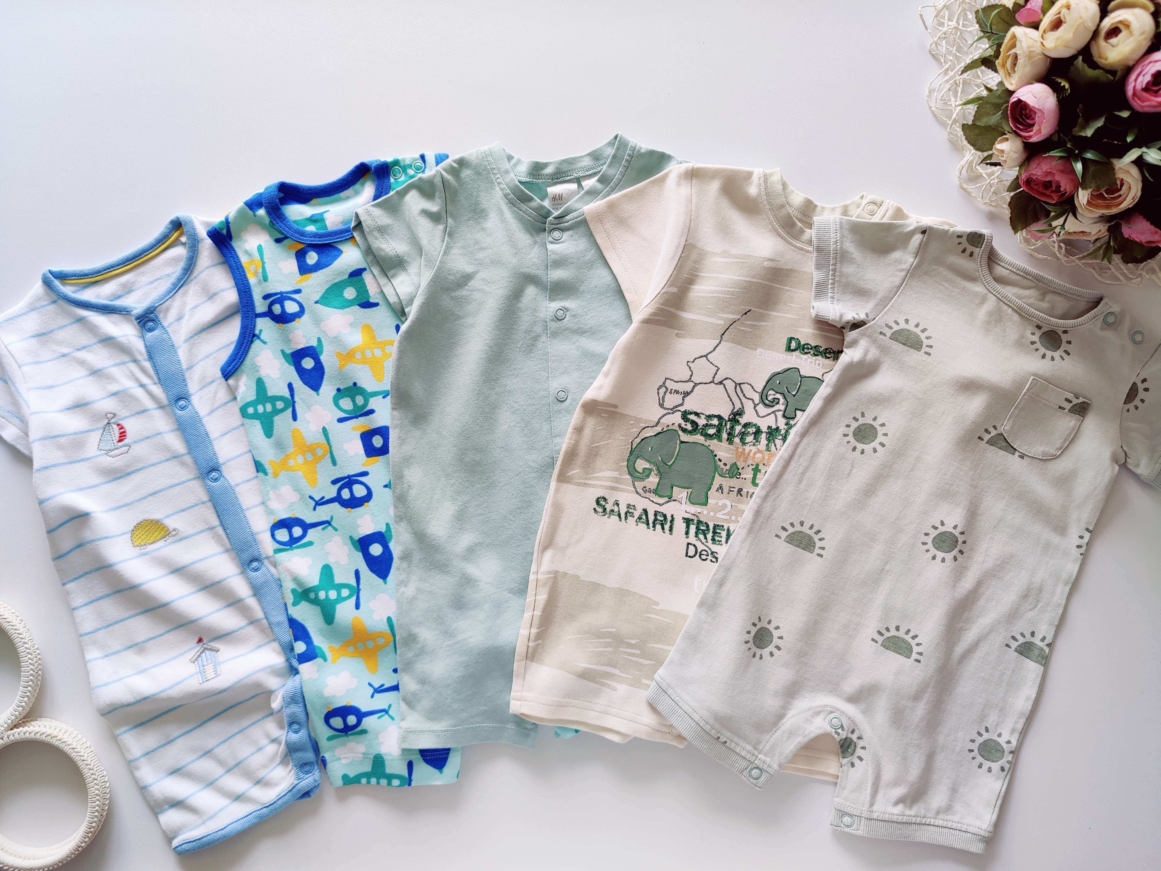 3,6 міс Новий комплект бодіків для малюка