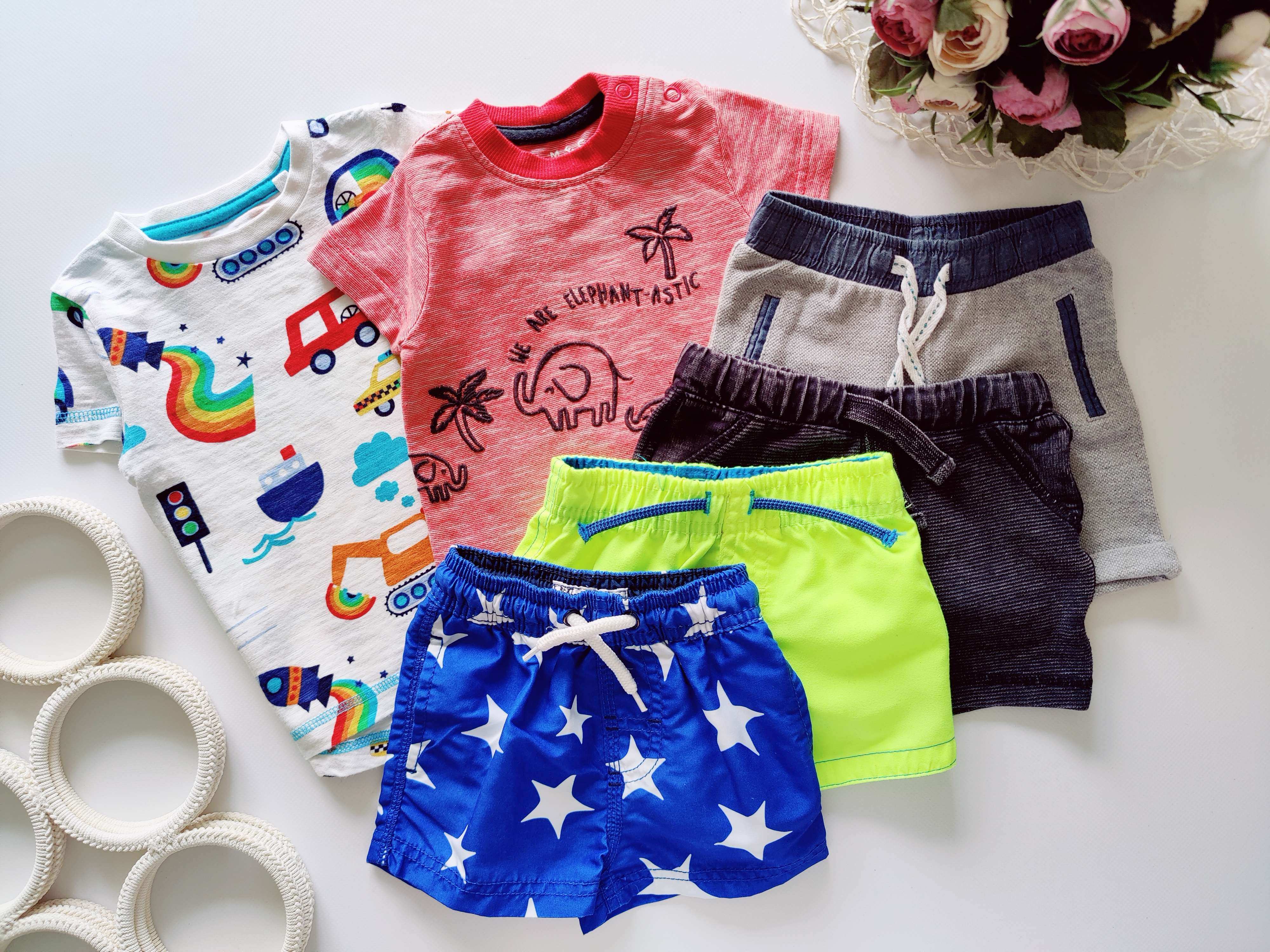 3,6 міс Набір шорт з футболками для малюка