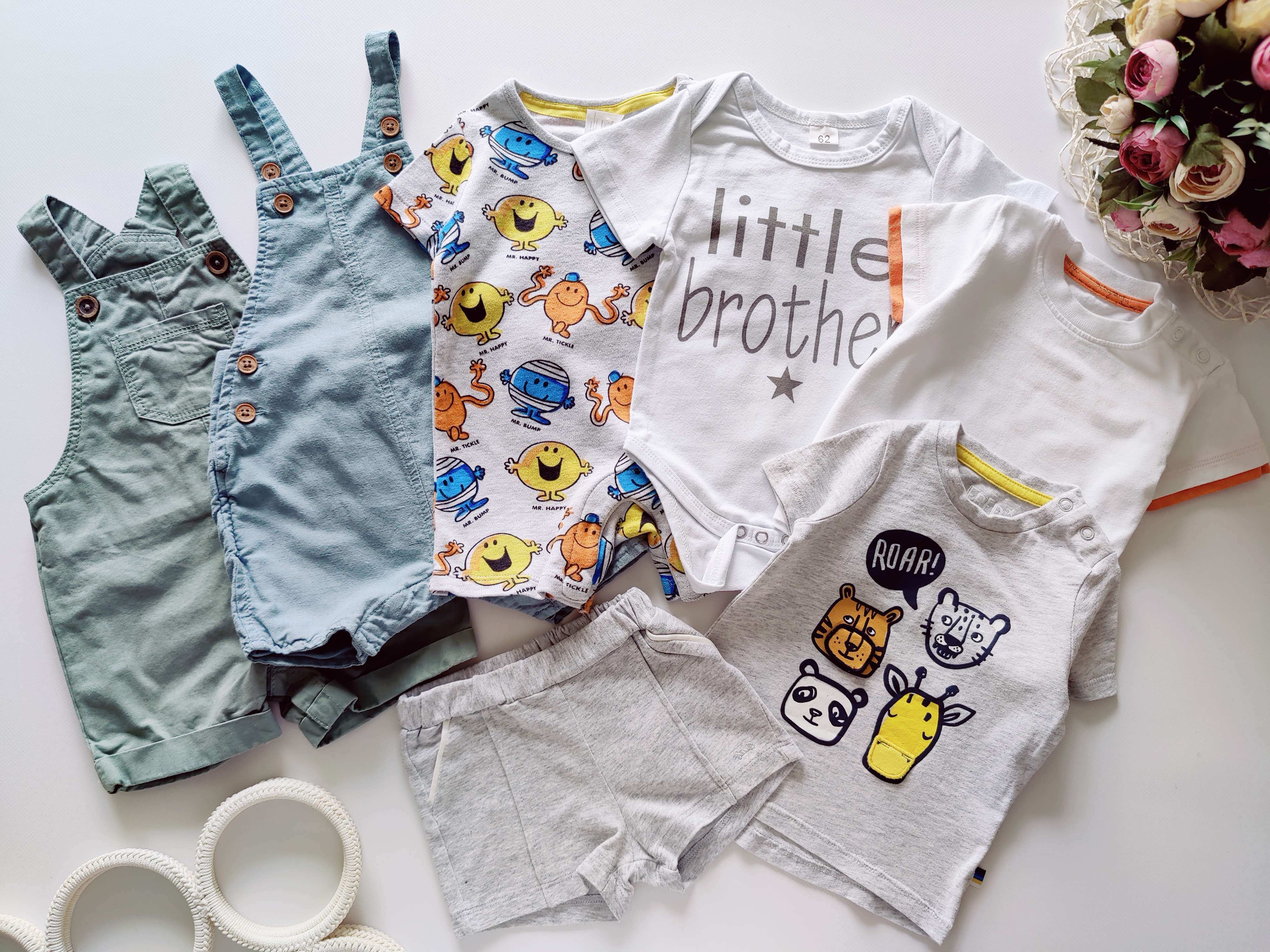 3 мес Набор летних вещей для малыша