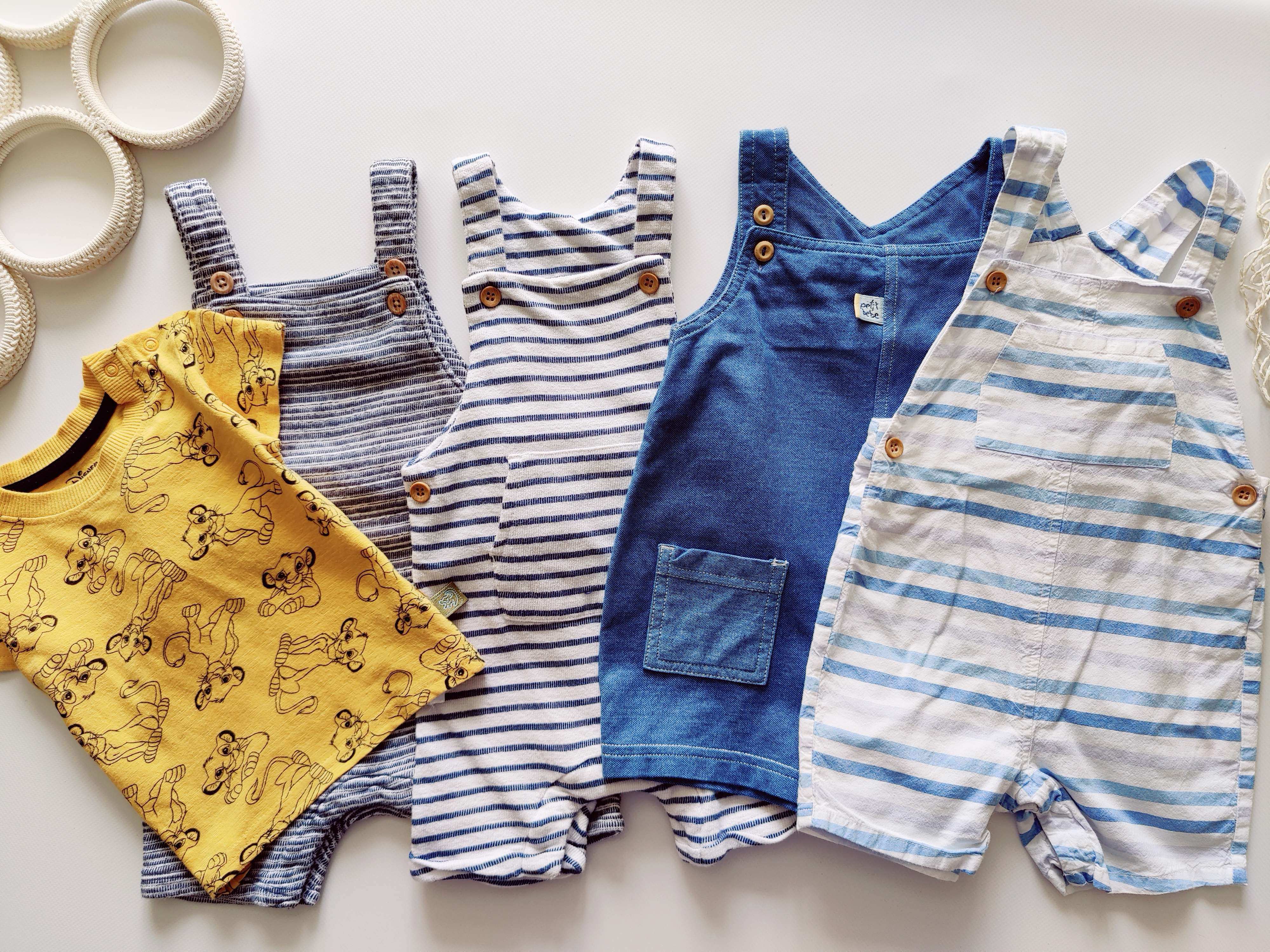 6,9 міс Набір ромперів для малюка та футболка