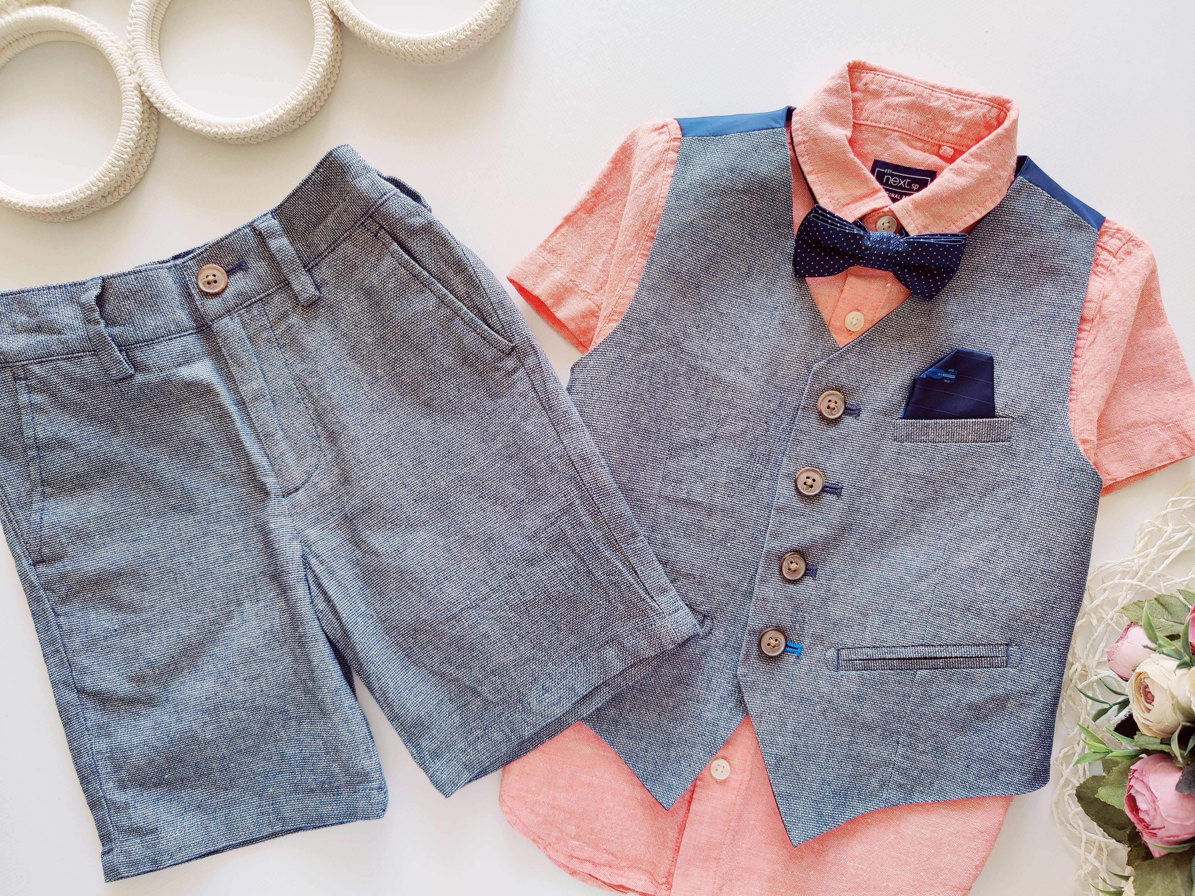 2,3 года, рост 98 Нарядный летний костюм