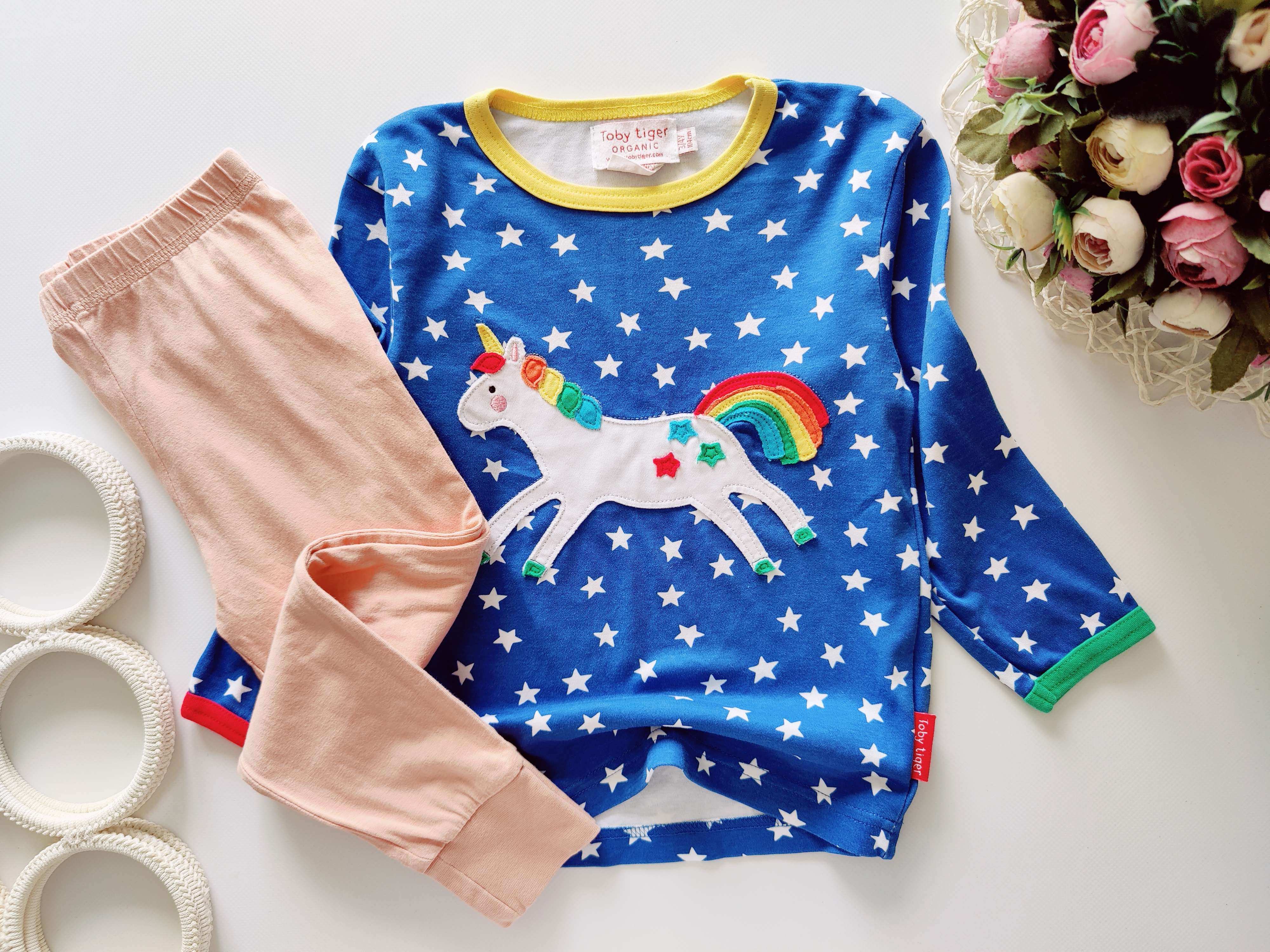 3,4 роки, зріст 98,104 Набірна дитяча піжама з поні