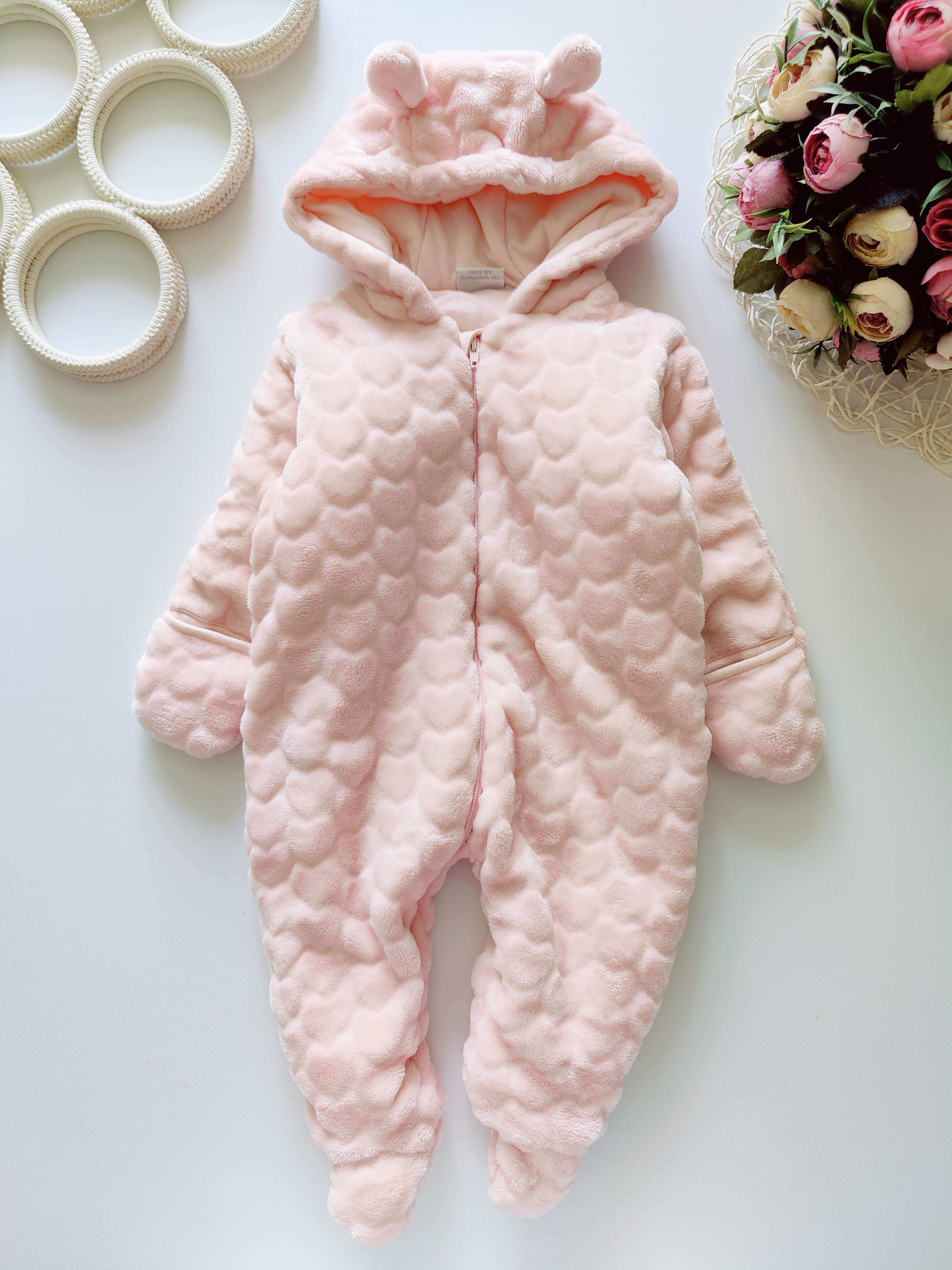 зріст 62 см Теплий комбінезон