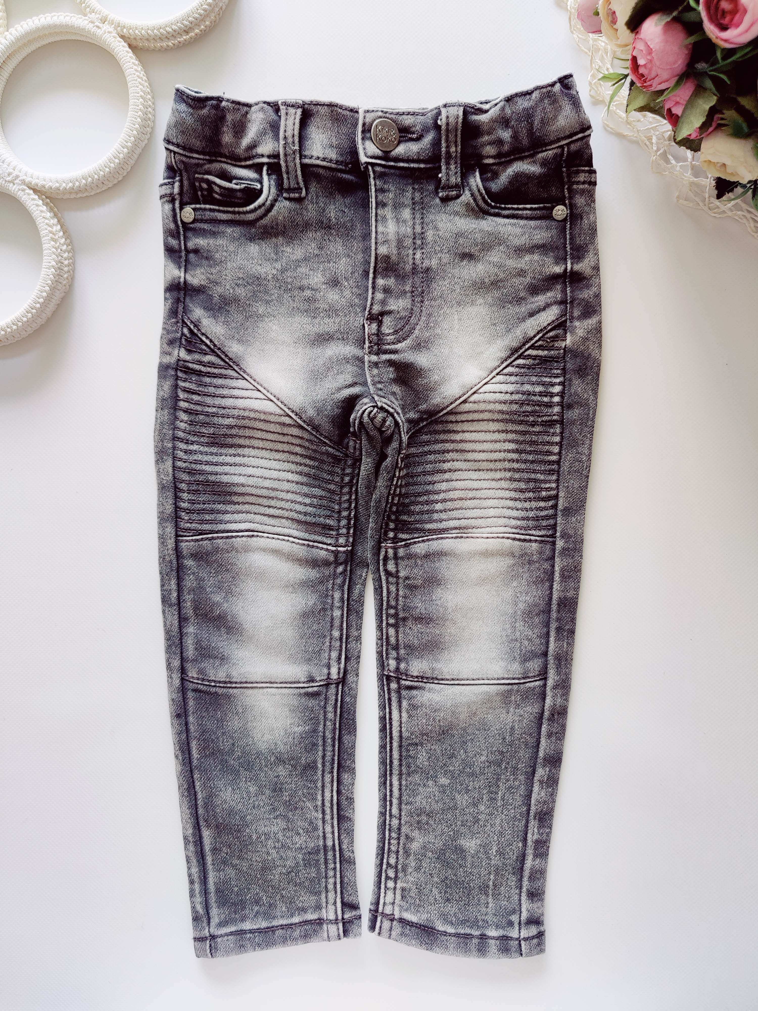 1,5,2 года, рост 92 Мягкие джинсы