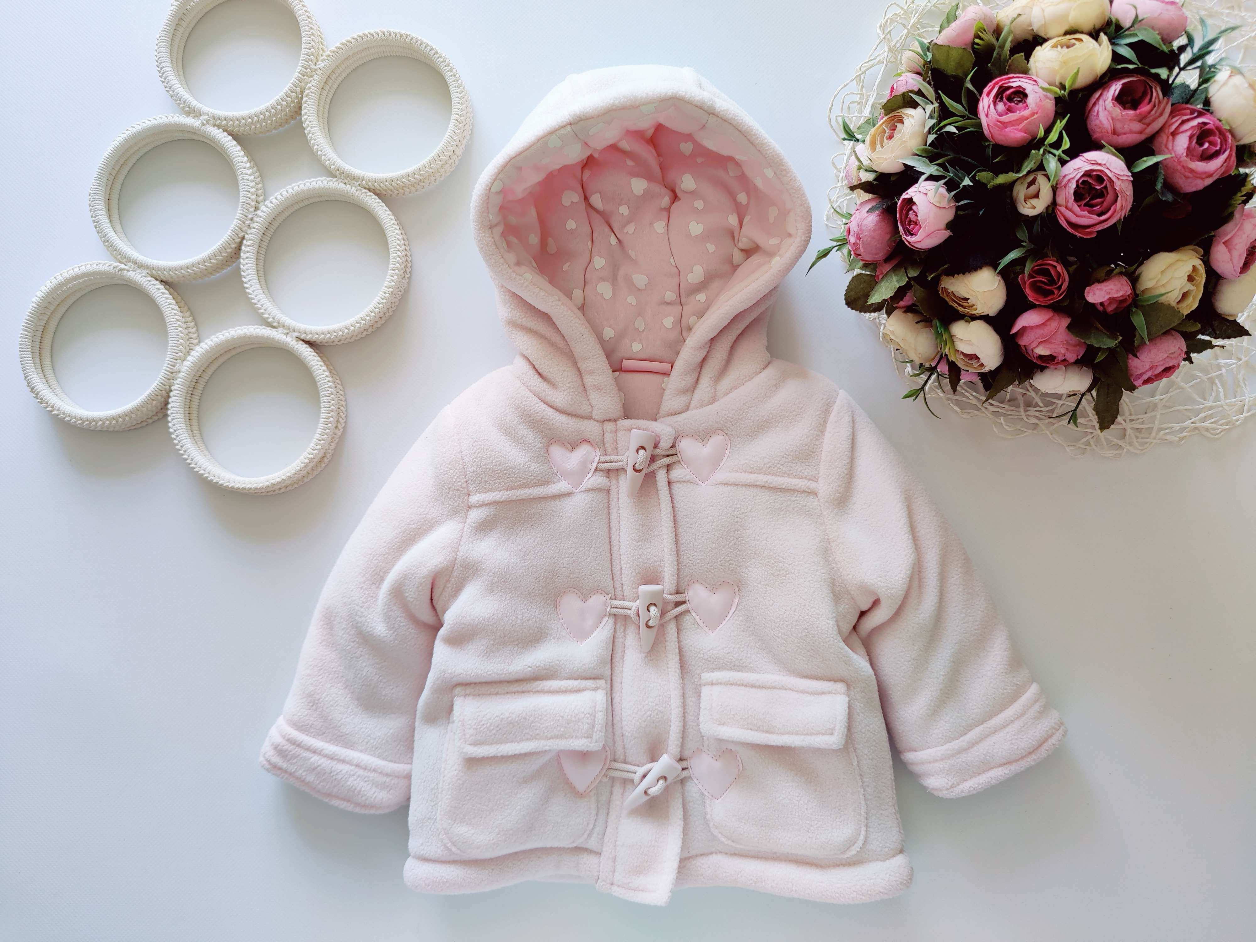 6,9 мес Толстовка на синтепоне, флис