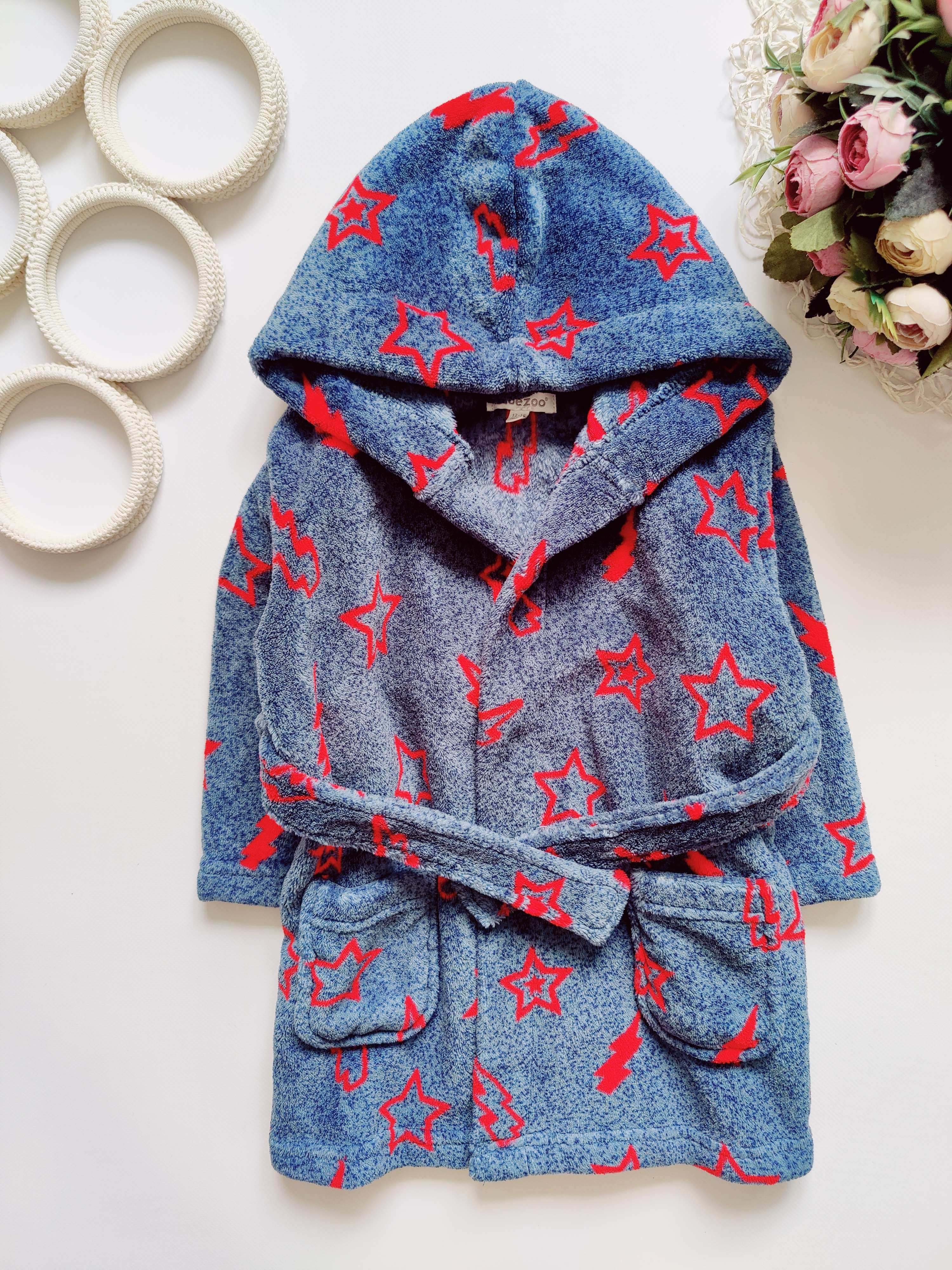 12,18 міс, зріст 86 Халат у зірках