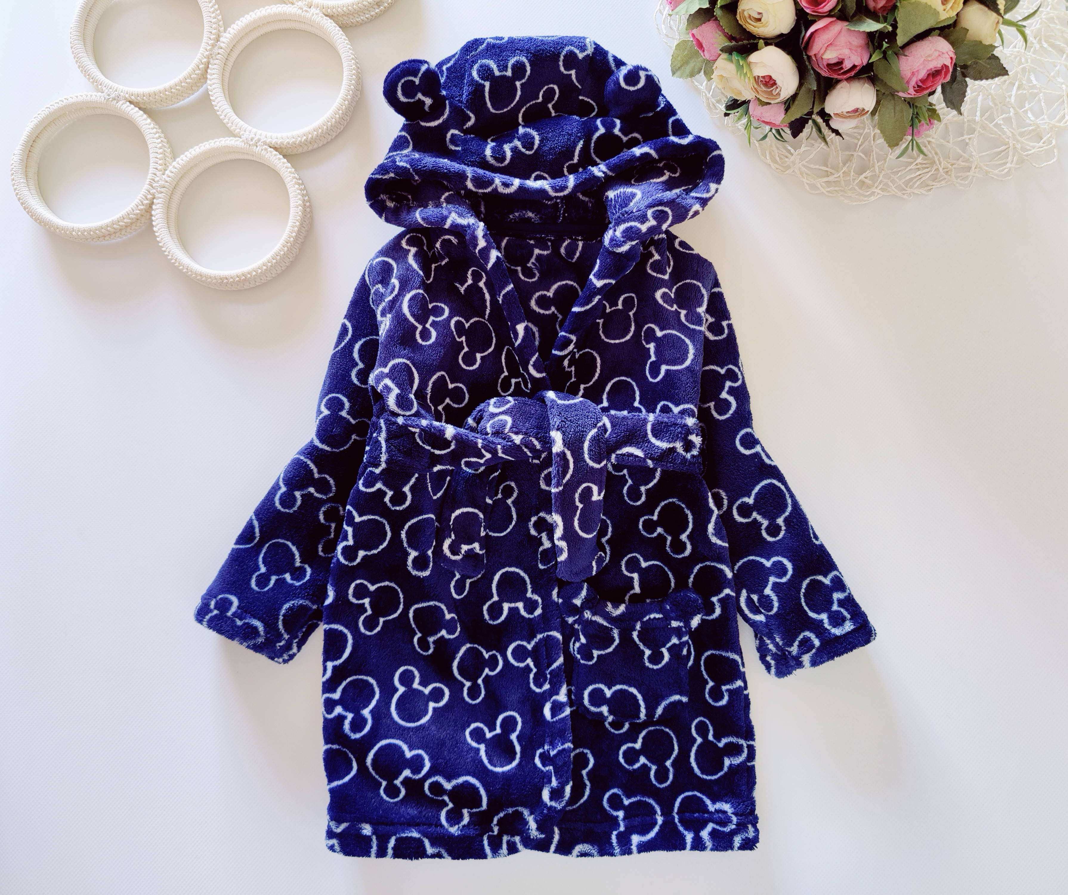 9,12 міс, зріст 74,80 Халат з міккі