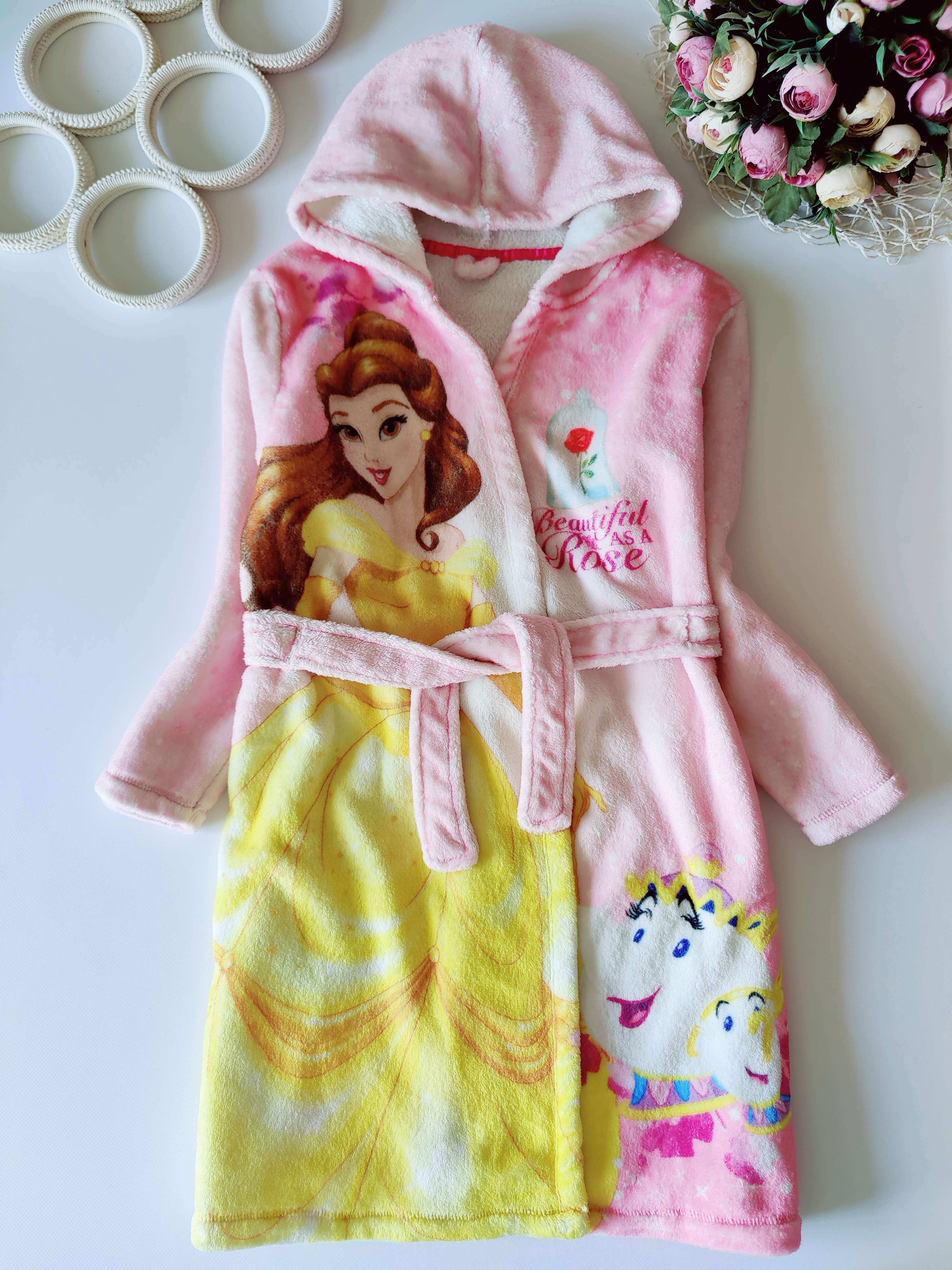 7,8 лет, рост 122,128 Халат для девочки