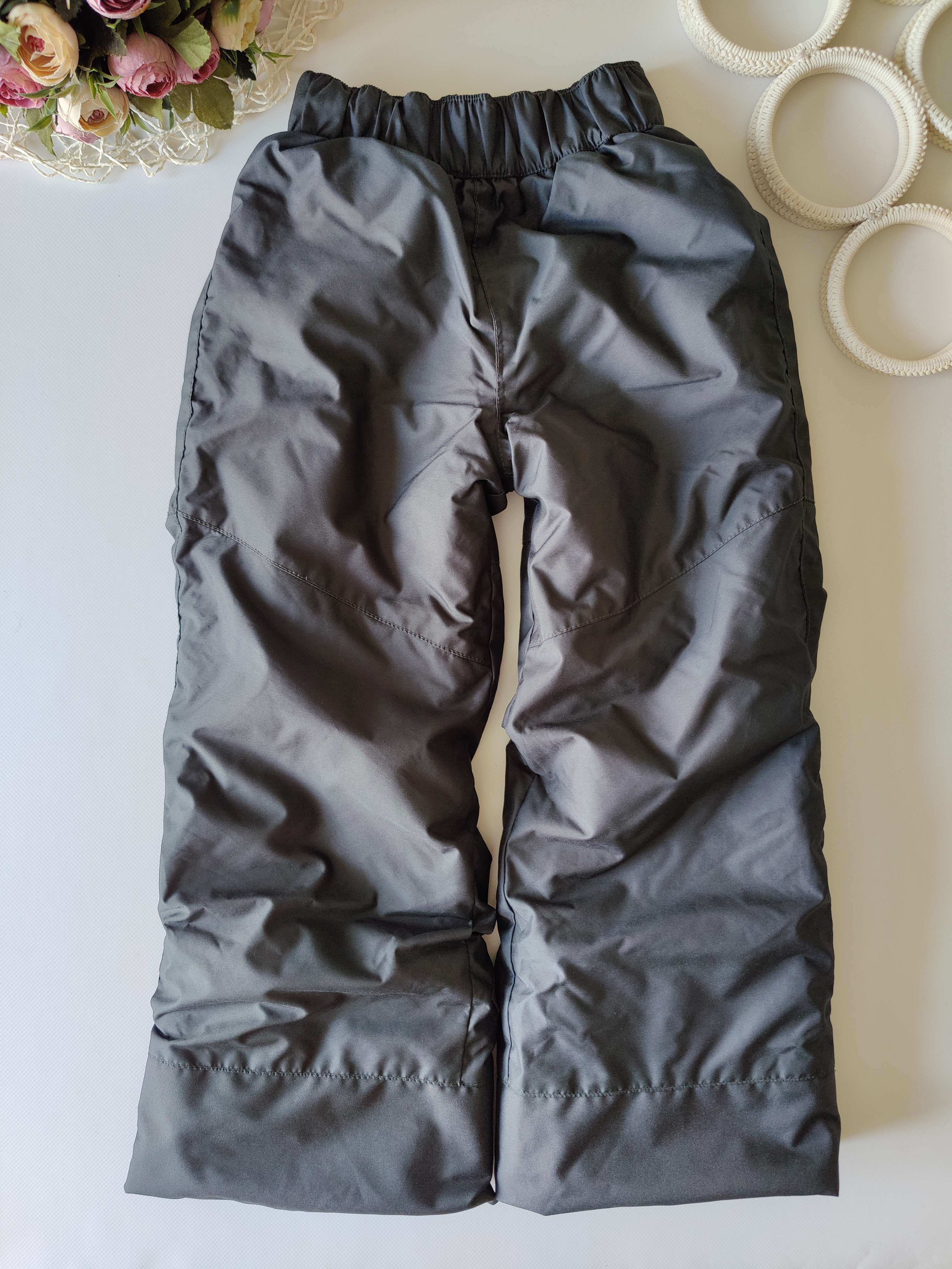 6 лет, рост 120 Зимние штаны на синтепоне