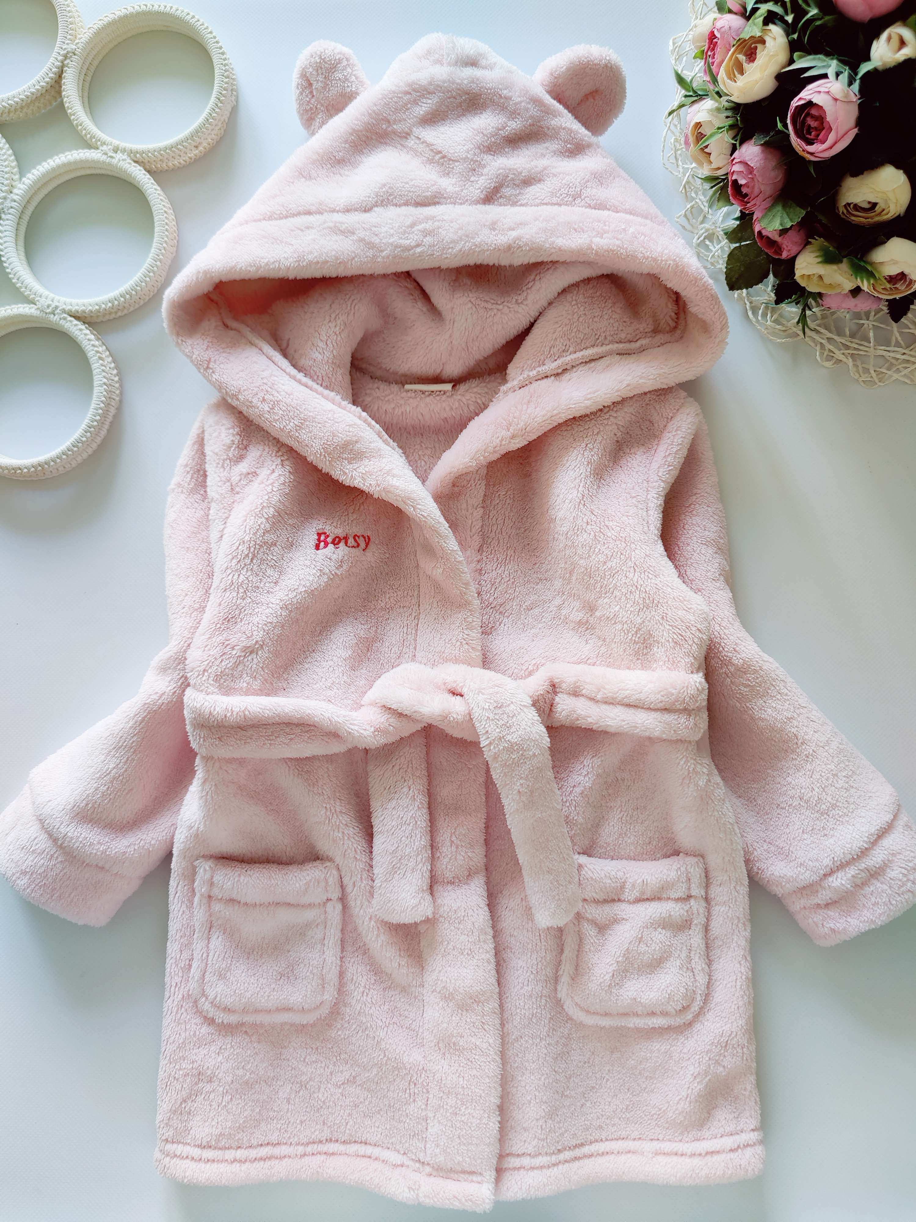 12,24 міс, зріст 86,92 Пухнастий халат